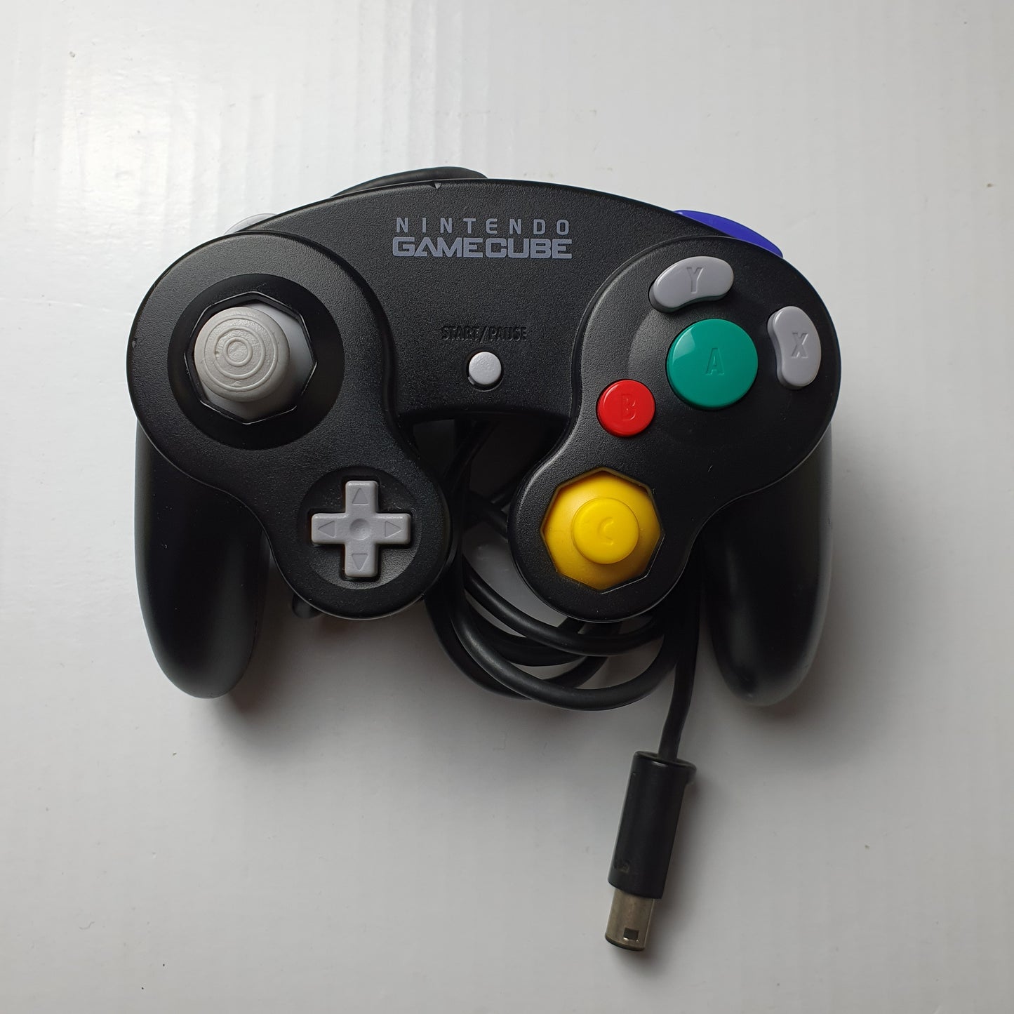 Official Nintendo GameCube Black Wired Controller DOL-003