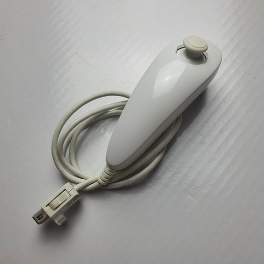 Official Nintendo Wii Nunchuk White Controller RVL-004