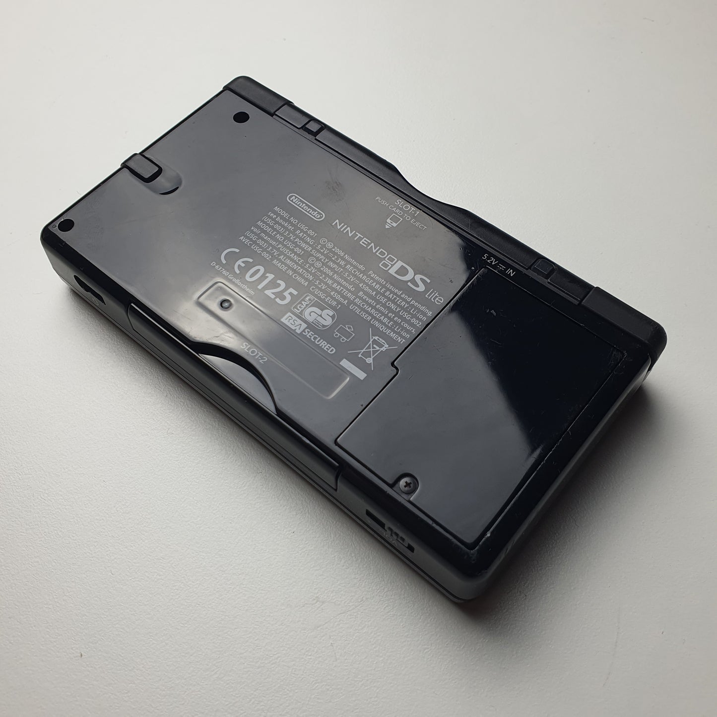 Nintendo DS Lite Onyx Black Handheld Console