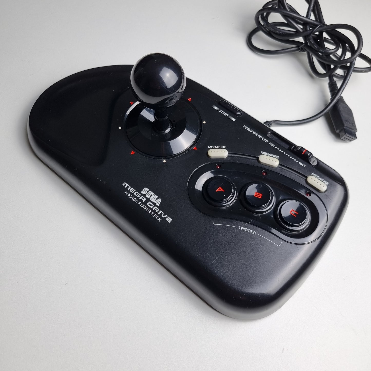 Official Sega Mega Drive Arcade Power Stick Wired Black Controller