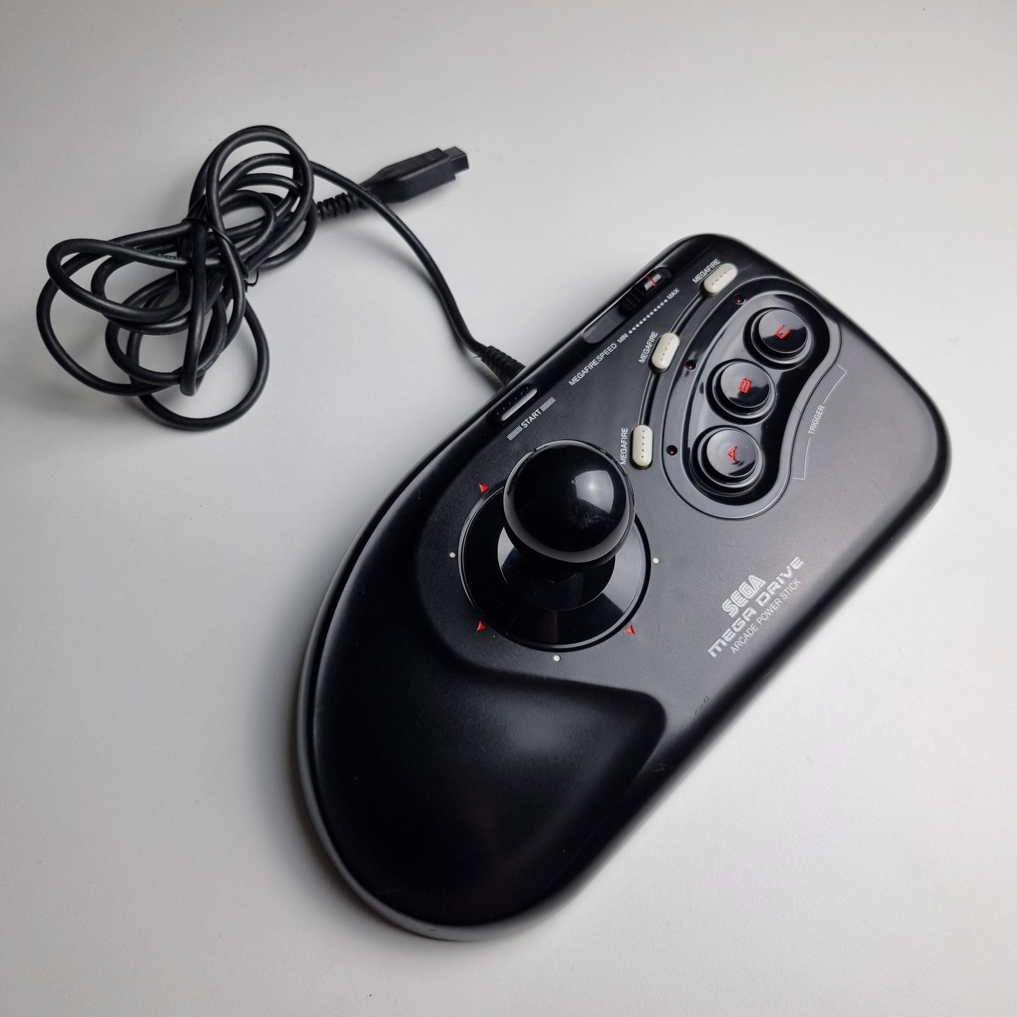 Official Sega Mega Drive Arcade Power Stick Wired Black Controller