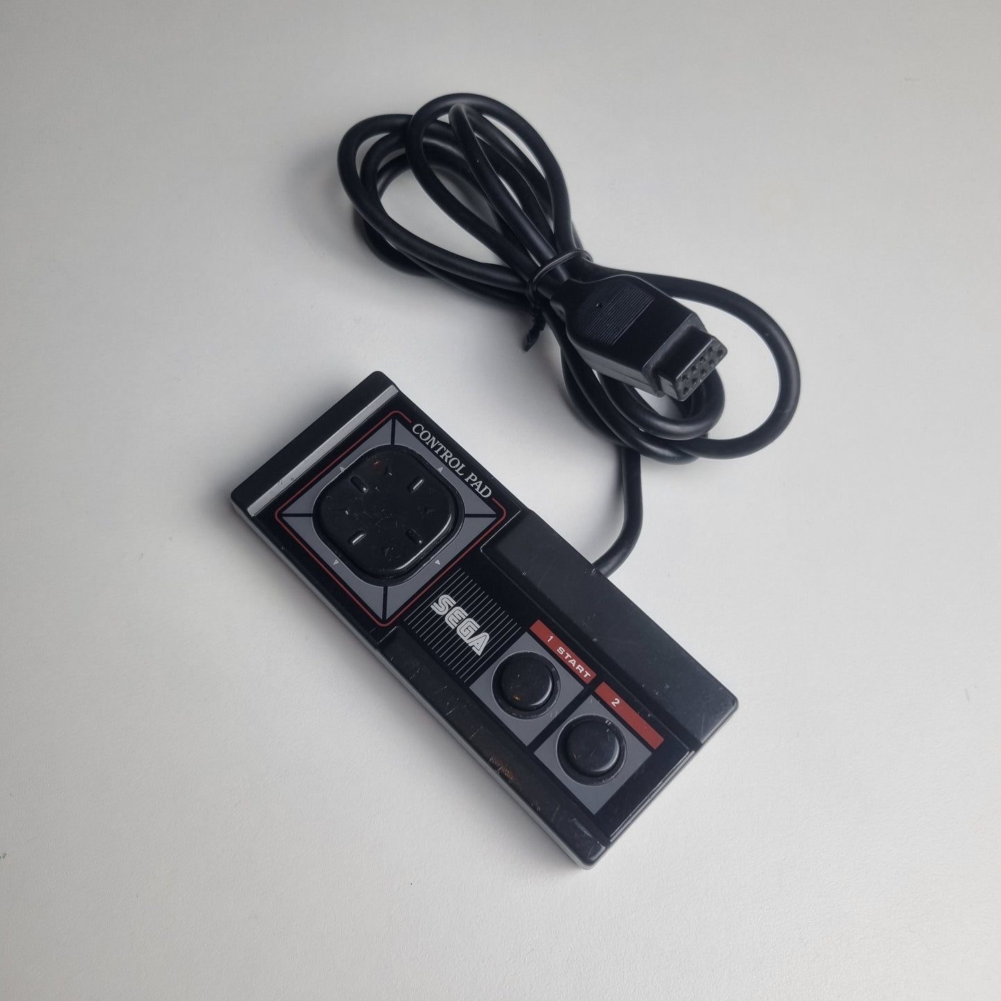 Official Sega Master System Wired Black Controller