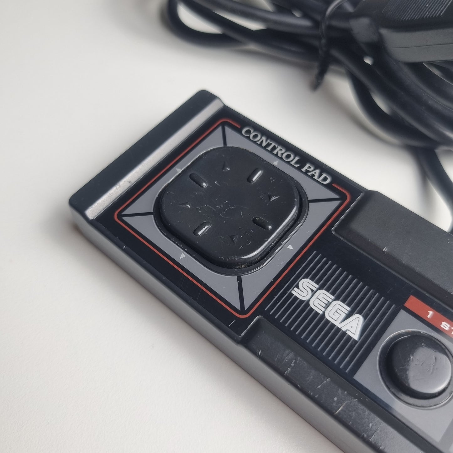 Official Sega Master System Wired Black Controller