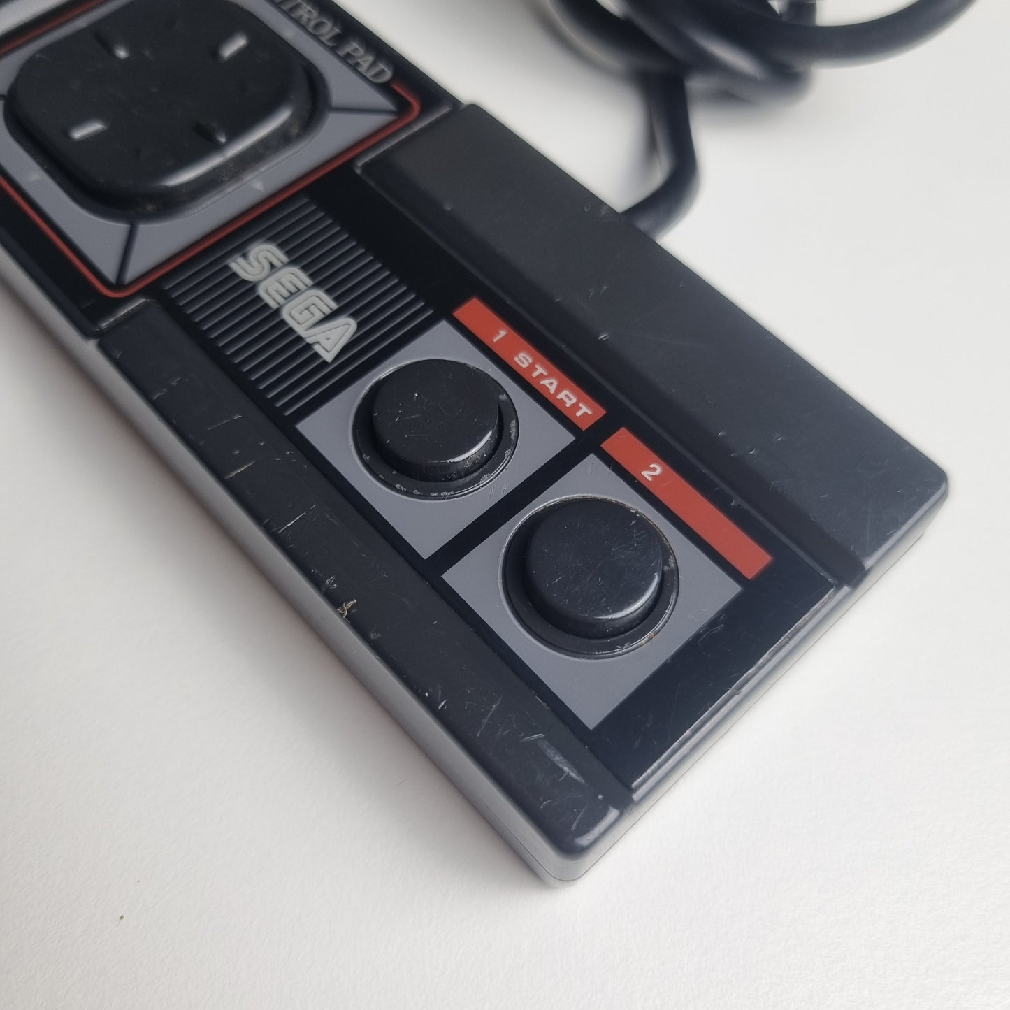 Official Sega Master System Wired Black Controller