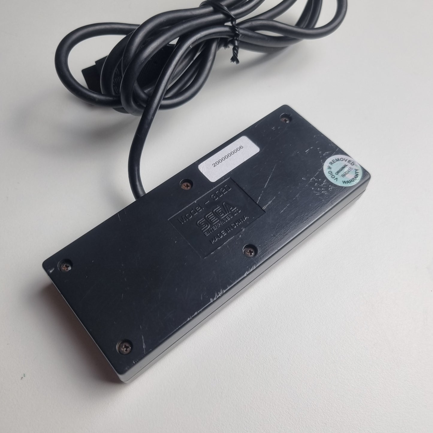 Official Sega Master System Wired Black Controller