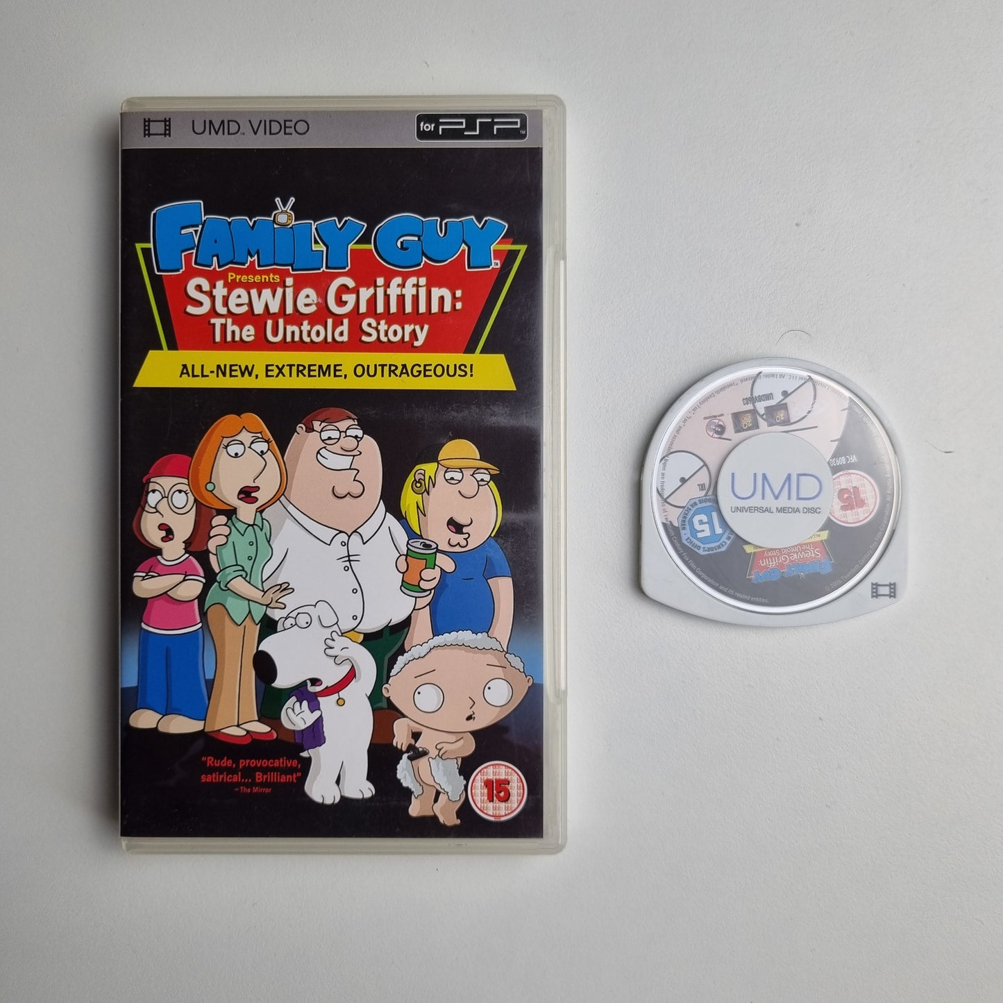 Family Guy Presents Stewie Griffin: The Untold Story | PlayStation Portable PSP (UMD Video)