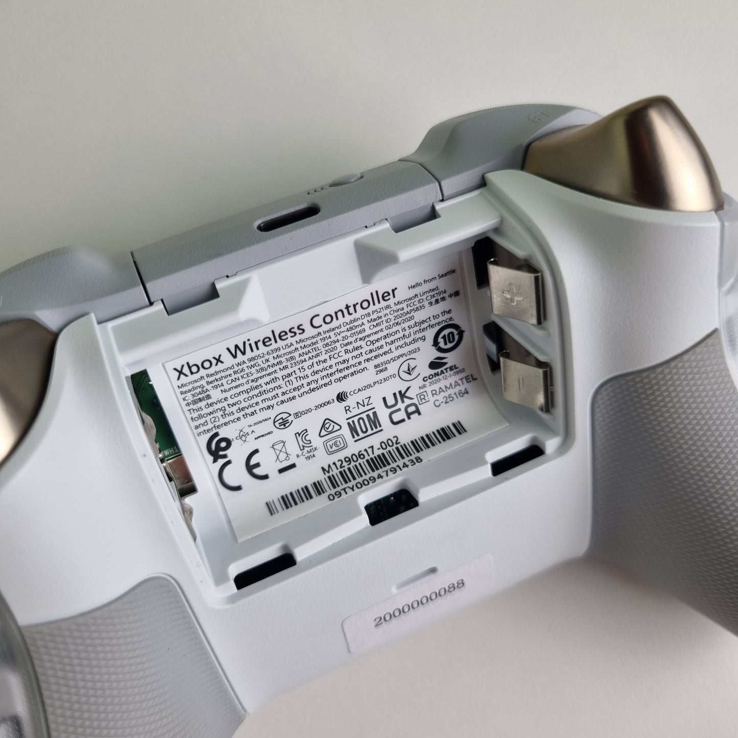 Official Microsoft Xbox Series X|S Wireless Bluetooth 'Ghost Cipher' Controller 1914