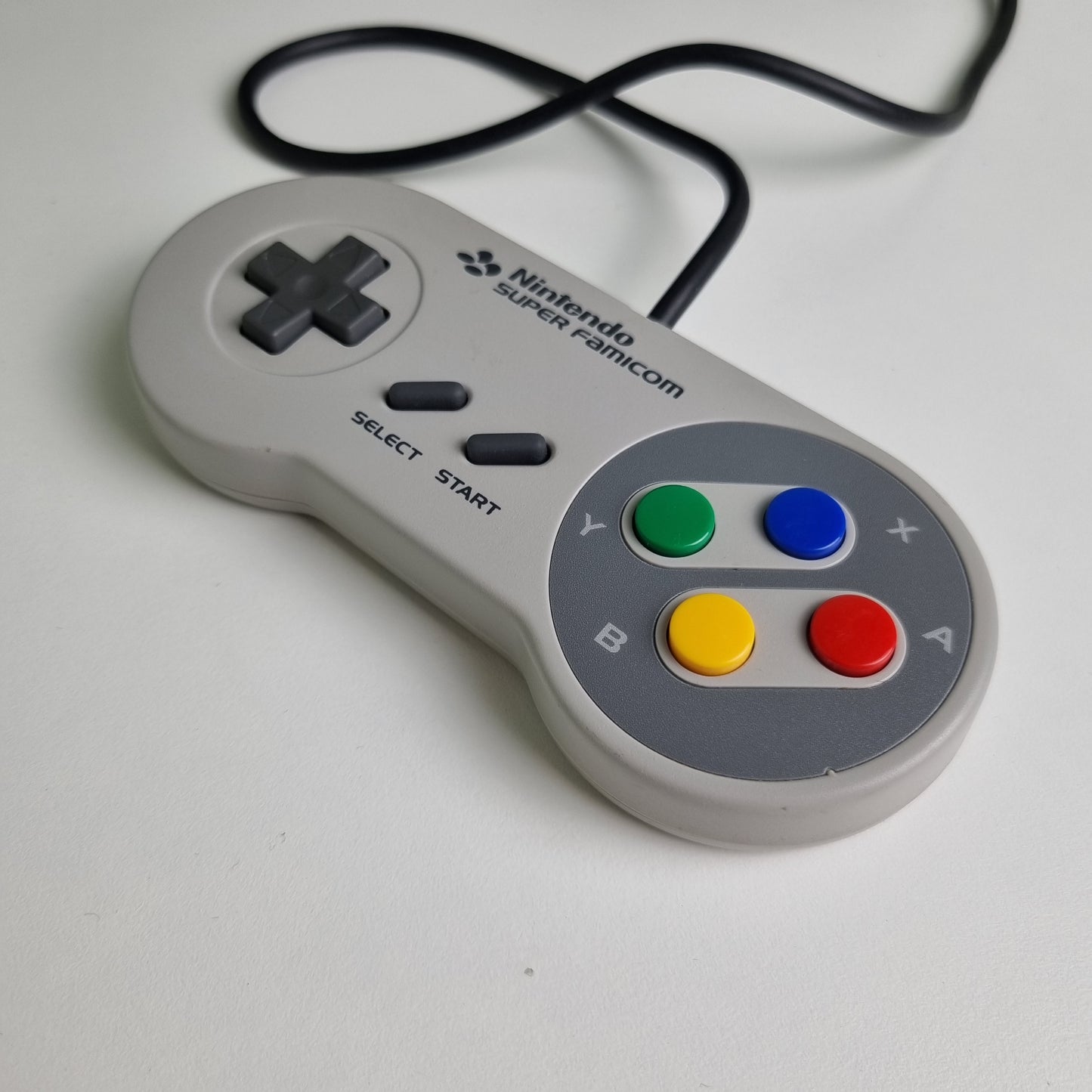 🇯🇵 Official Super Famicom SNES Grey Controller (Japanese Import)