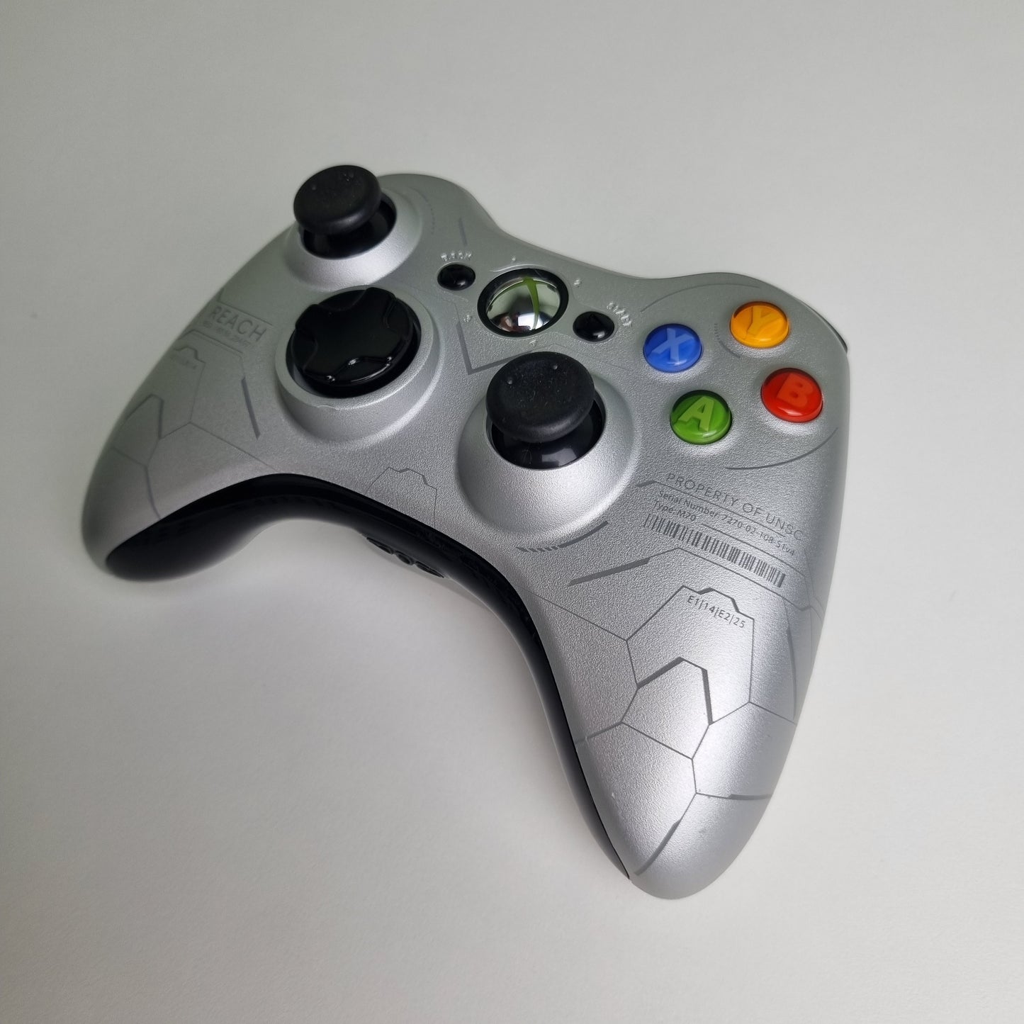 Official Microsoft Xbox 360 Limited Edition 'Halo: Reach' Wireless Controller