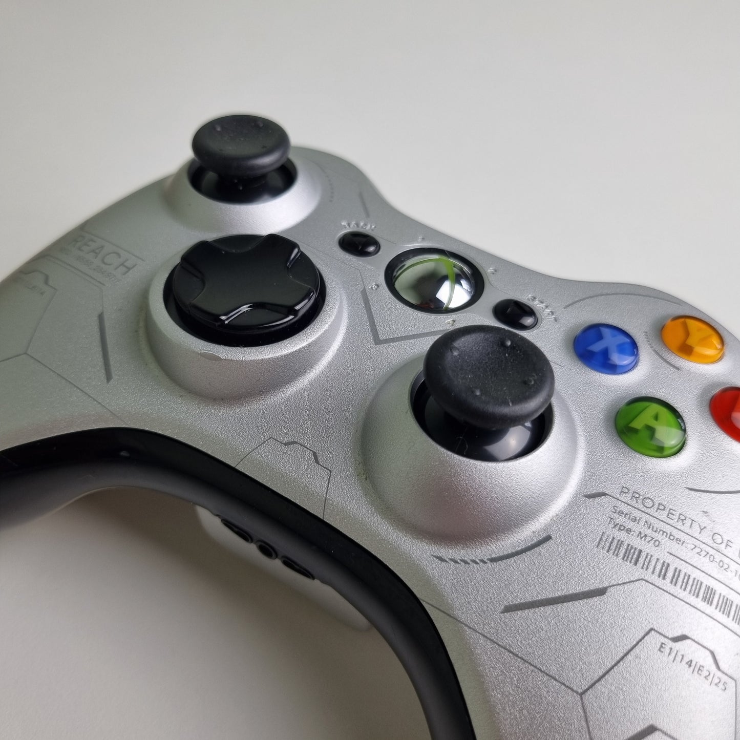 Official Microsoft Xbox 360 Limited Edition 'Halo: Reach' Wireless Controller