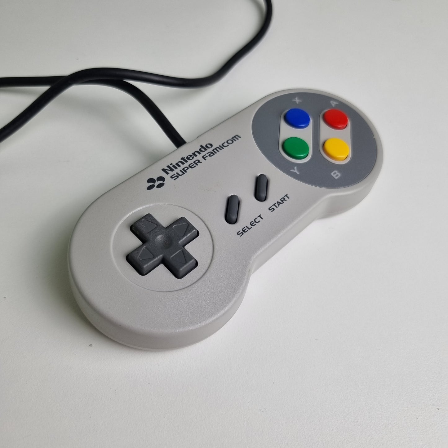 🇯🇵 Official Super Famicom SNES Grey Controller (Japanese Import)