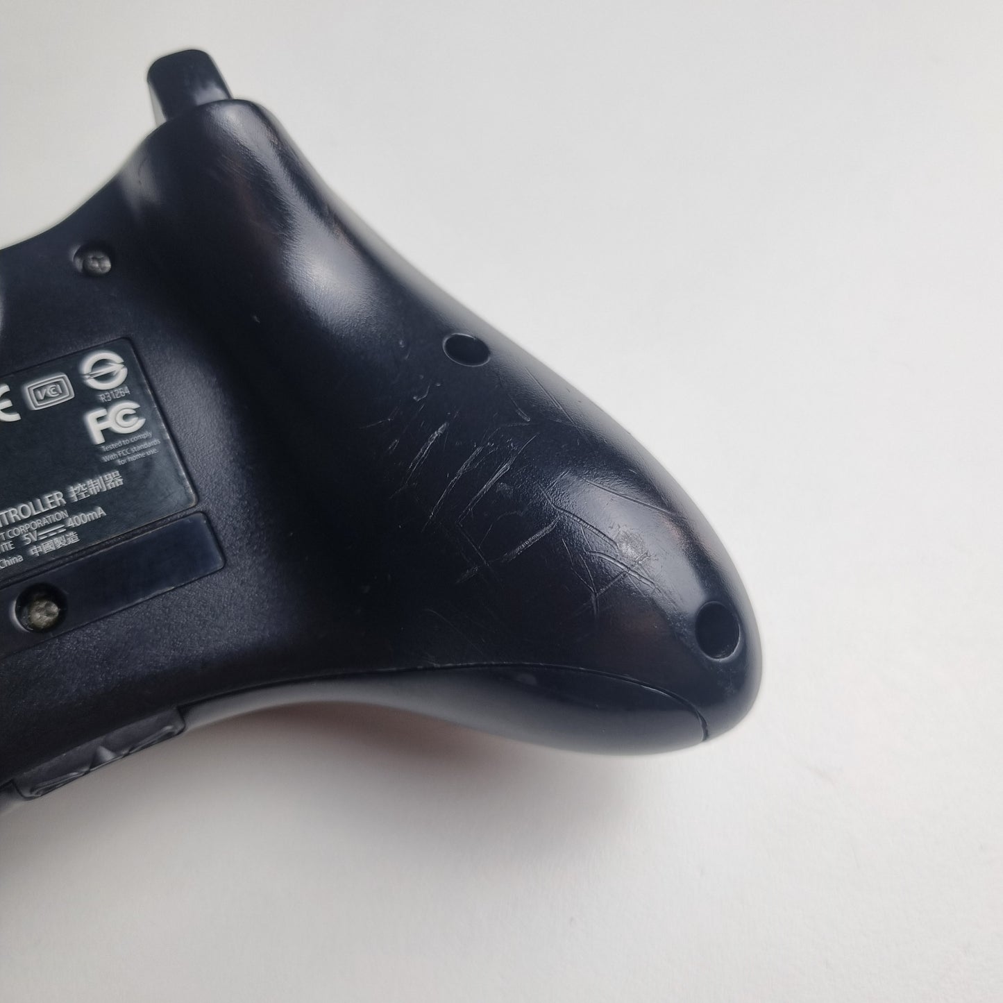 Official Microsoft Xbox 360 'S' Wired Black Controller w/ Breakaway Cable