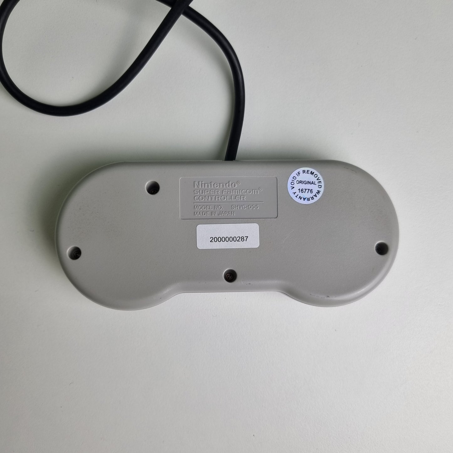 🇯🇵 Official Super Famicom SNES Grey Controller (Japanese Import)