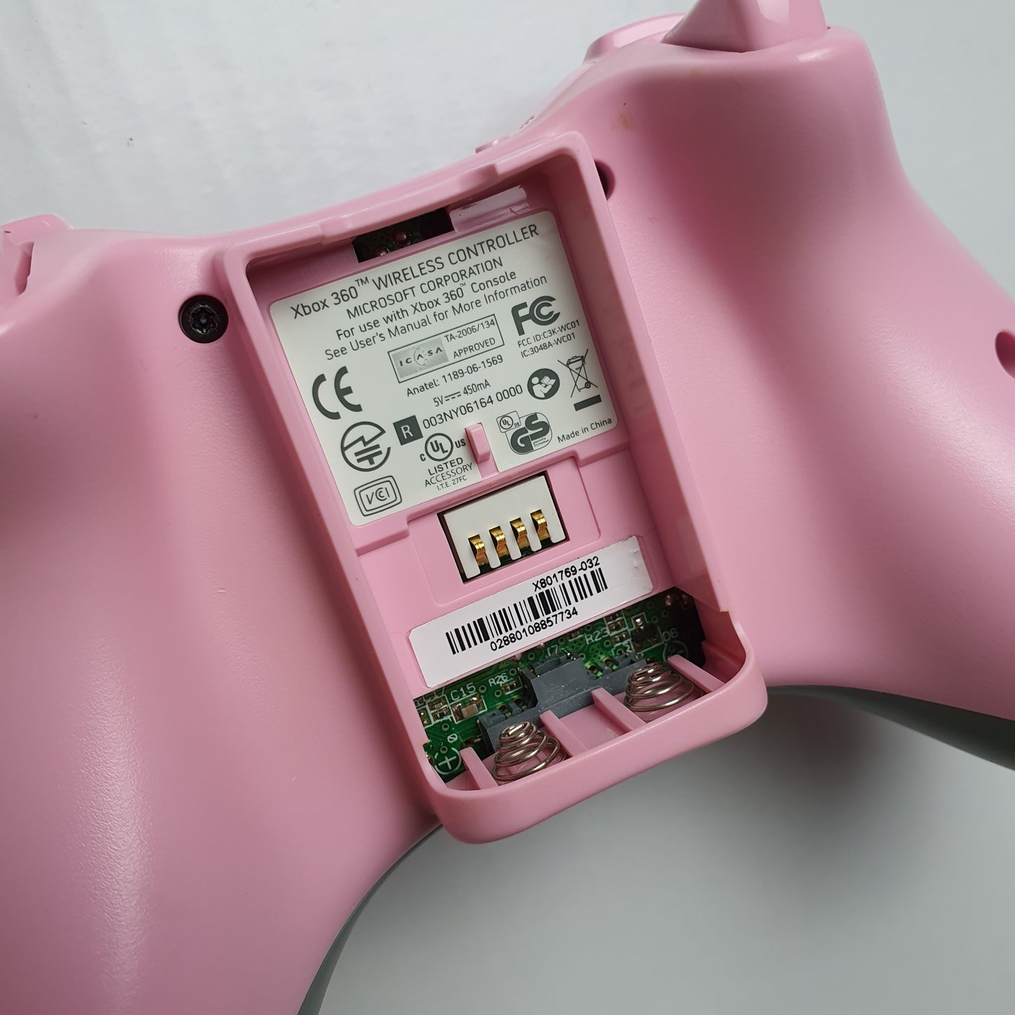 Official Microsoft Xbox 360 Wireless Pink Controller