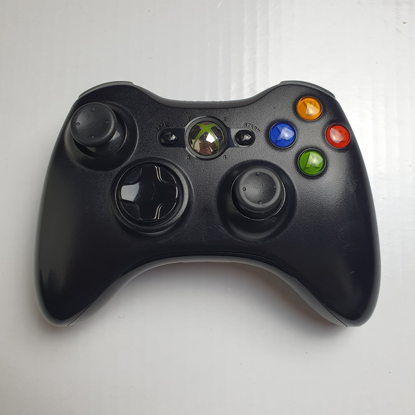 Official Microsoft Xbox 360 S Wireless Black Controller