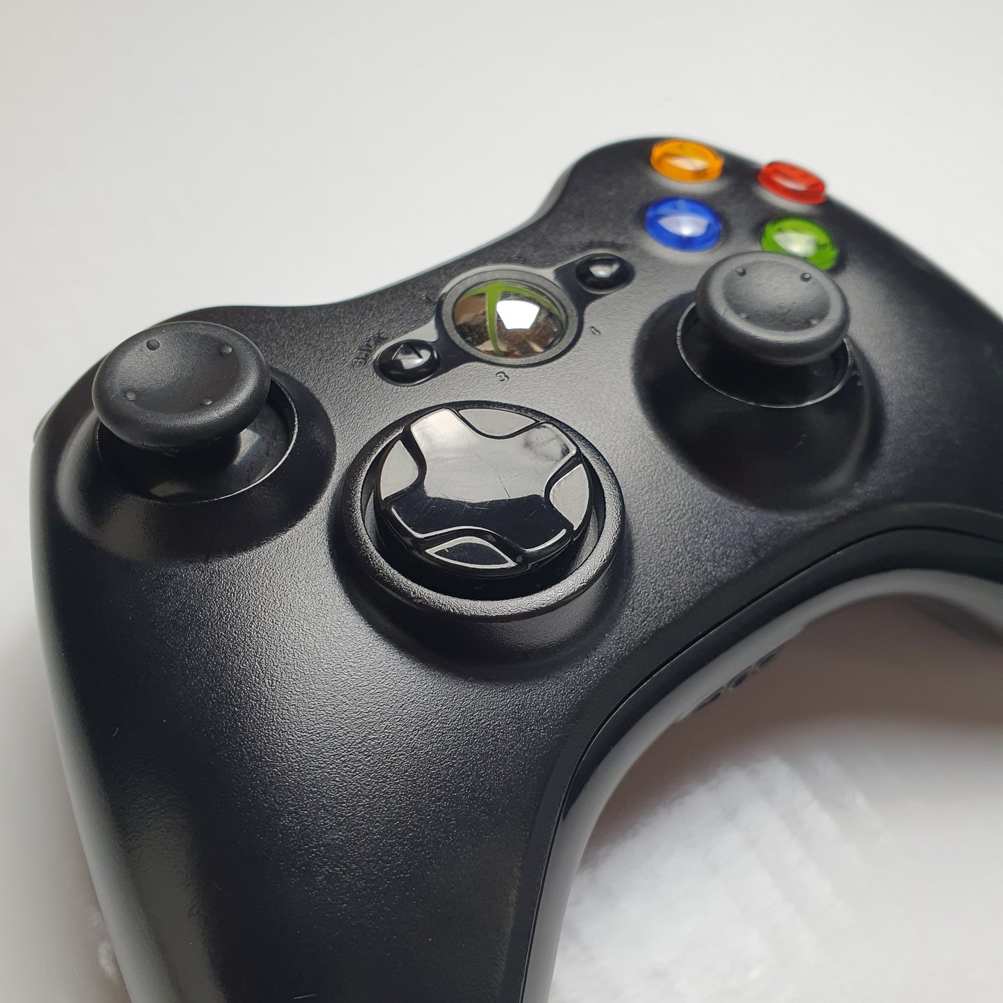 Official Microsoft Xbox 360 S Wireless Black Controller