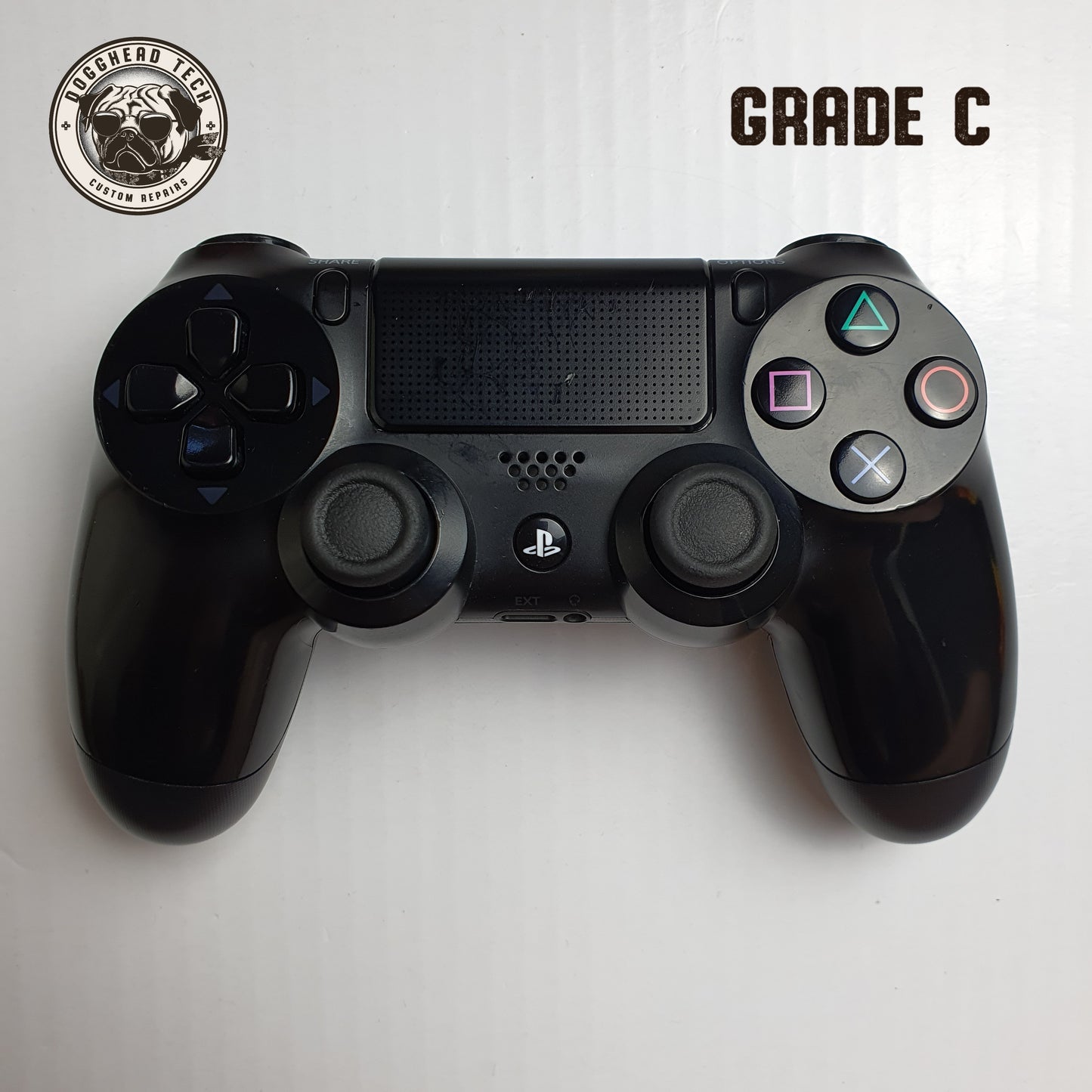 Official Sony PlayStation PS4 DualShock 4 Wireless Black Controller JDM-030