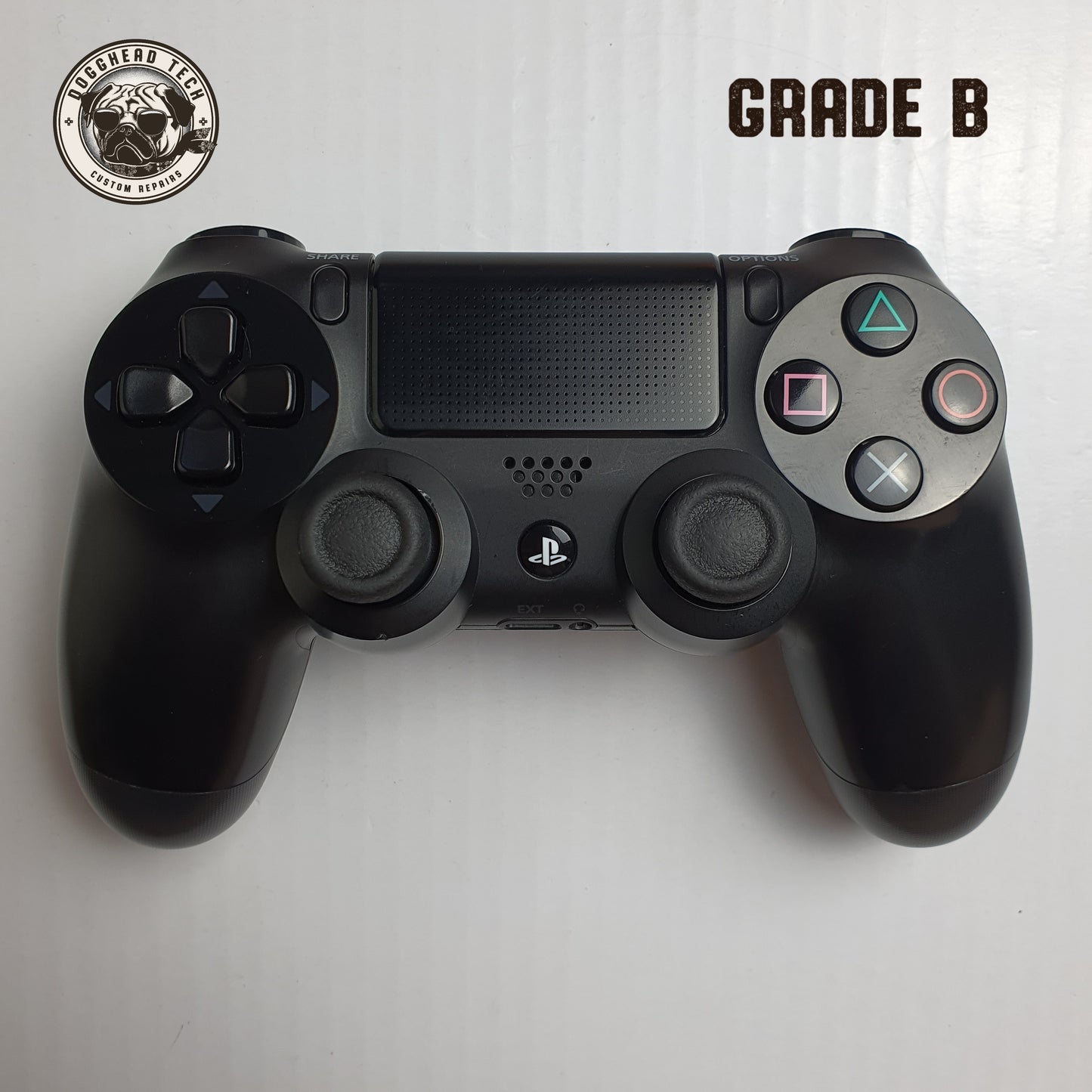 Official Sony PlayStation PS4 DualShock 4 Wireless Black Controller JDM-030