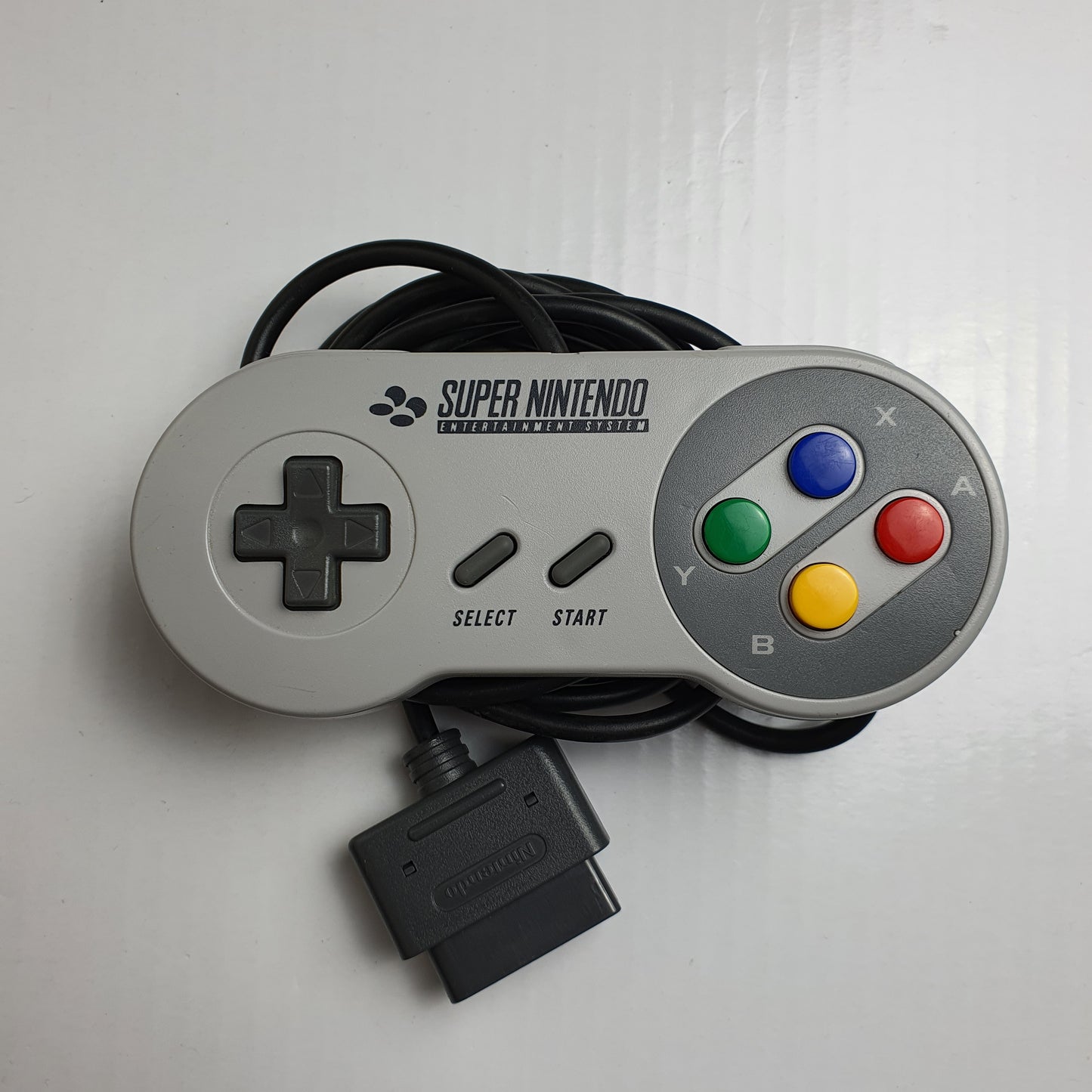 Official Super Nintendo SNES Grey Controller