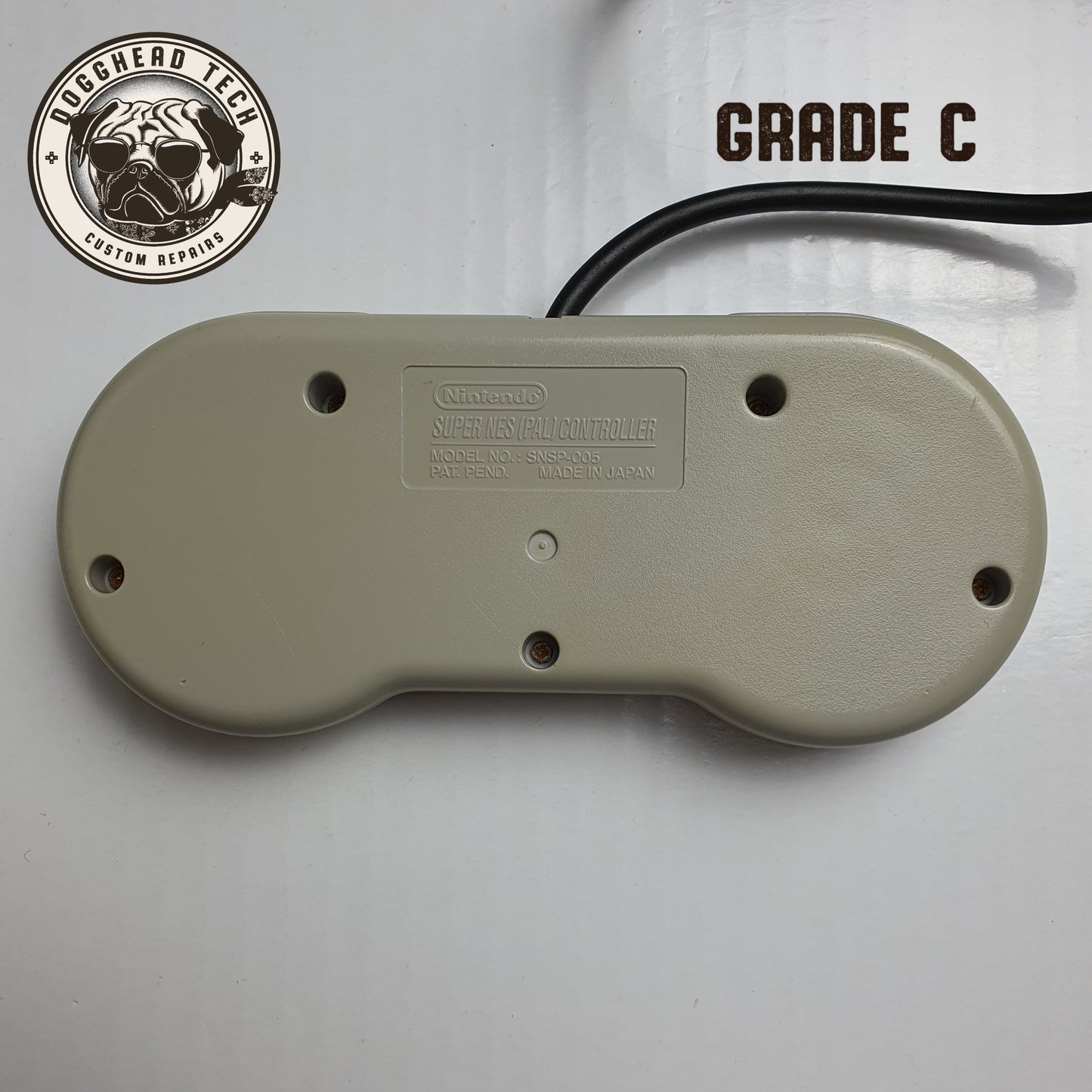 Official Super Nintendo SNES Grey Controller