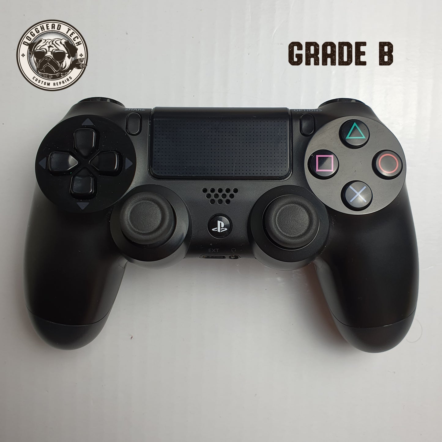 Official Sony PlayStation PS4 DualShock 4 Wireless Black Controller JDM-001