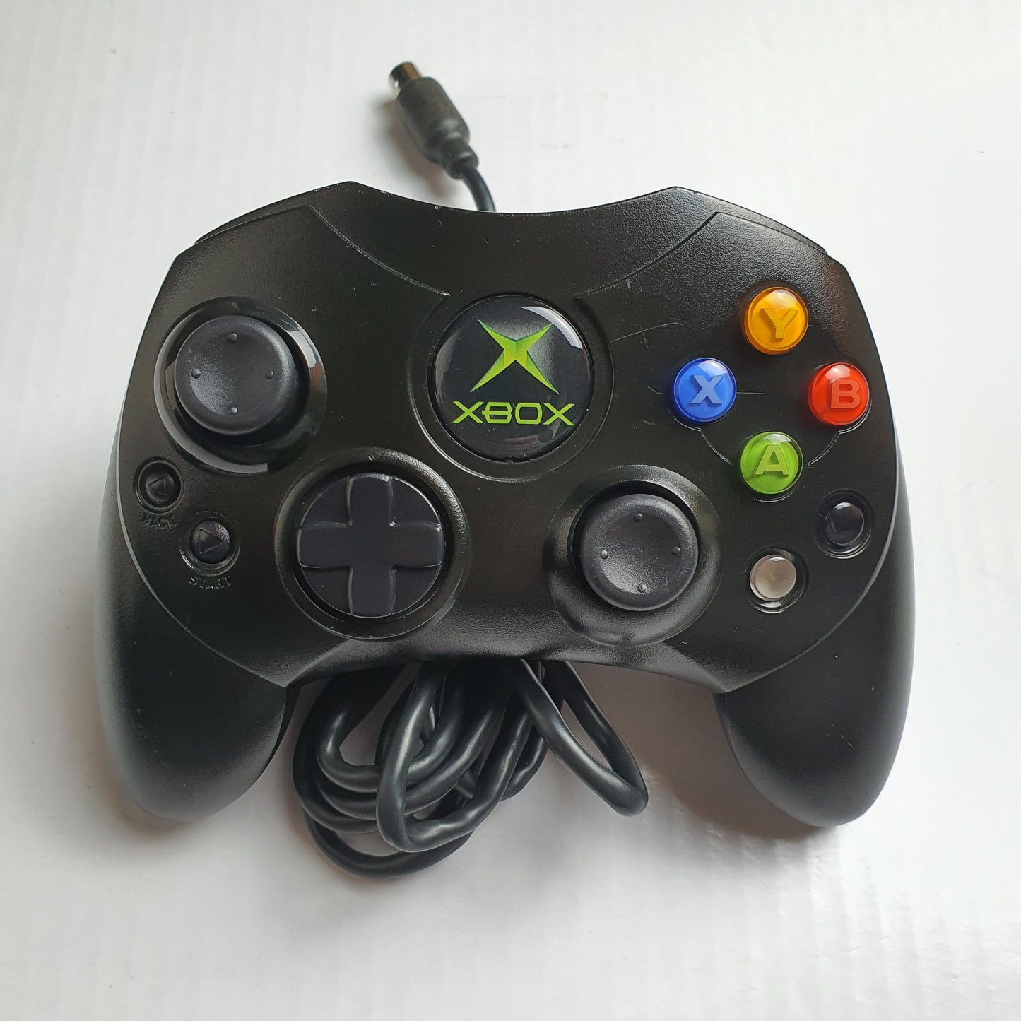 Official Microsoft Xbox (Original) S Wired Black Controller