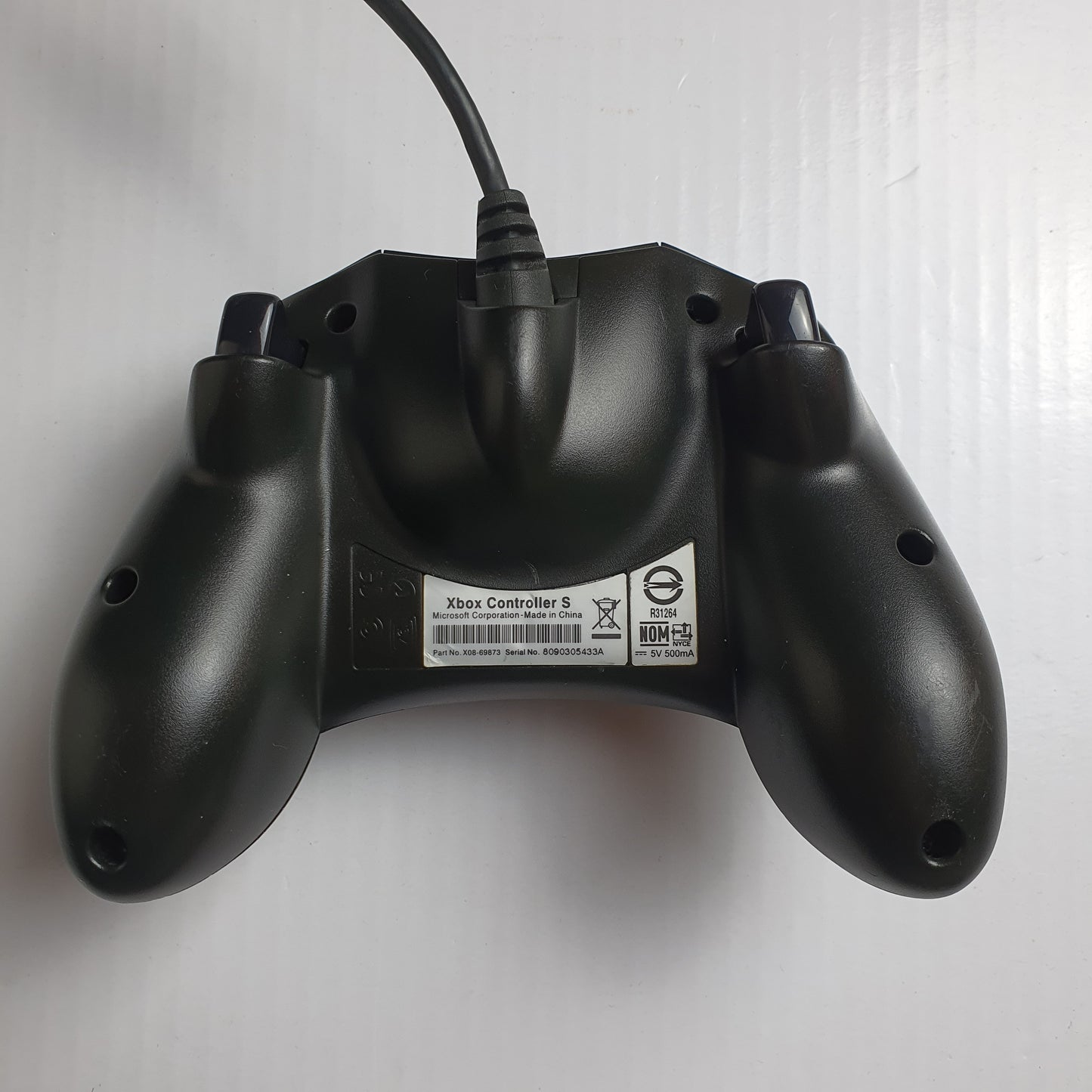 Official Microsoft Xbox (Original) S Wired Black Controller