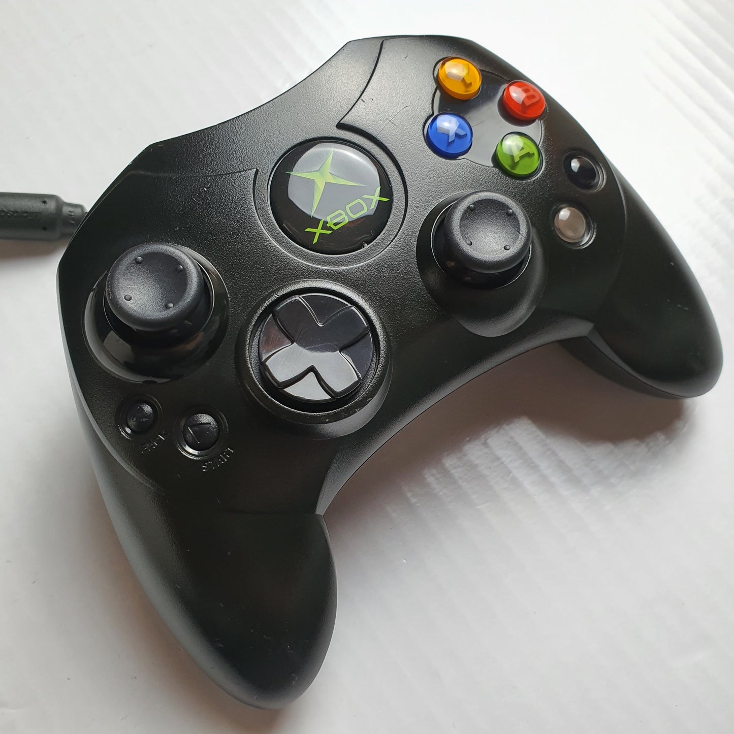 Official Microsoft Xbox (Original) S Wired Black Controller