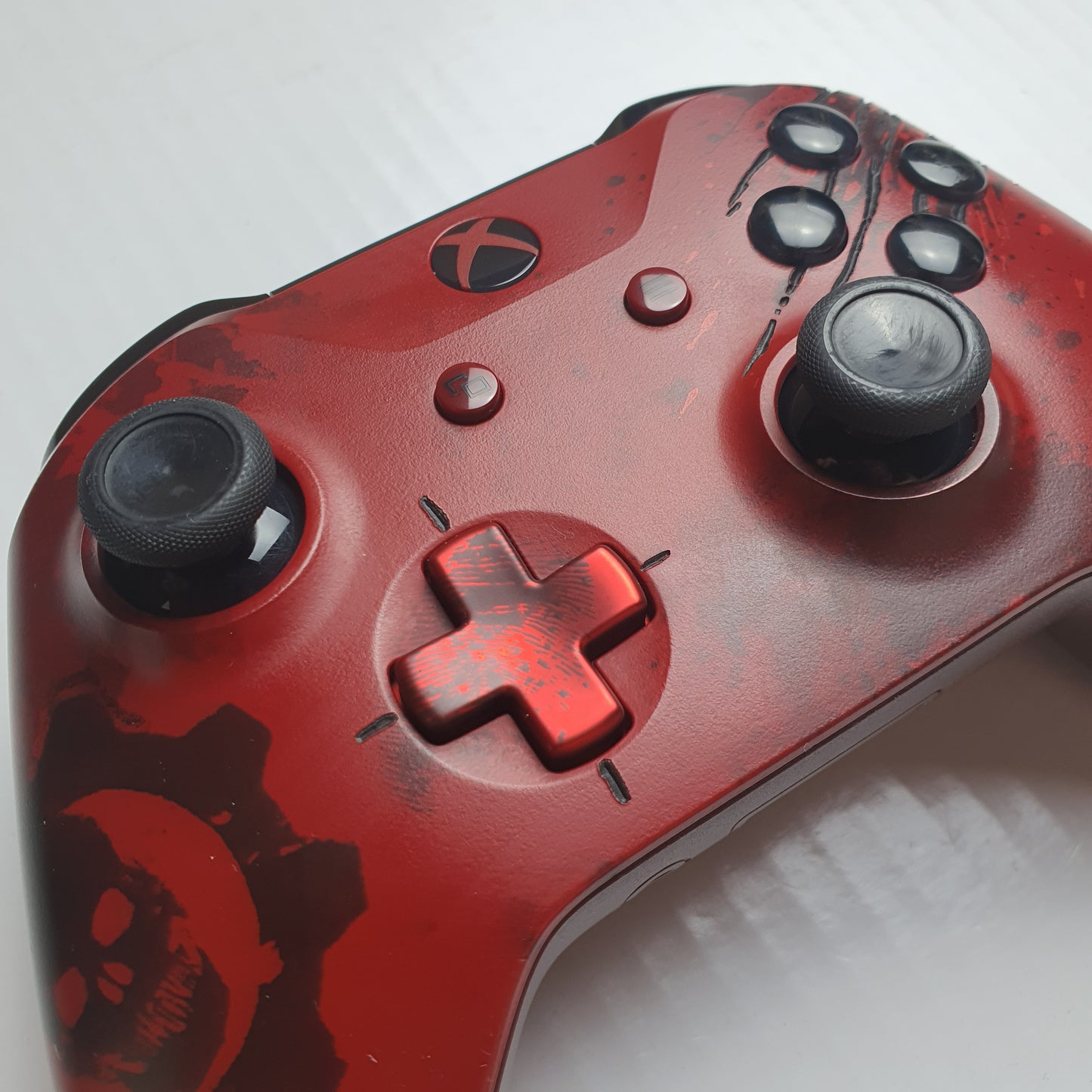 Official Microsoft Xbox Limited Edition 'Gears of War 4: Crimson Omen' Wireless Bluetooth Controller 1708