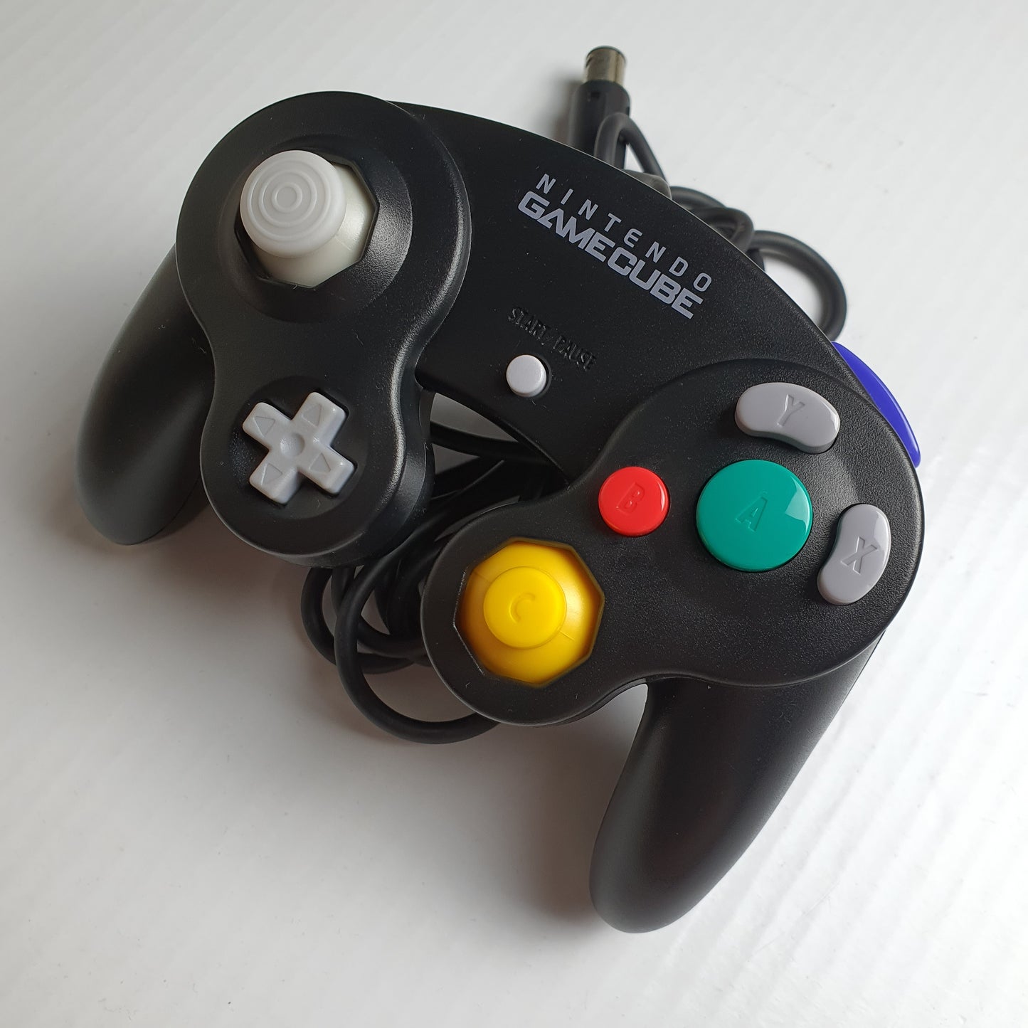 Official Nintendo GameCube Black Wired Controller DOL-003