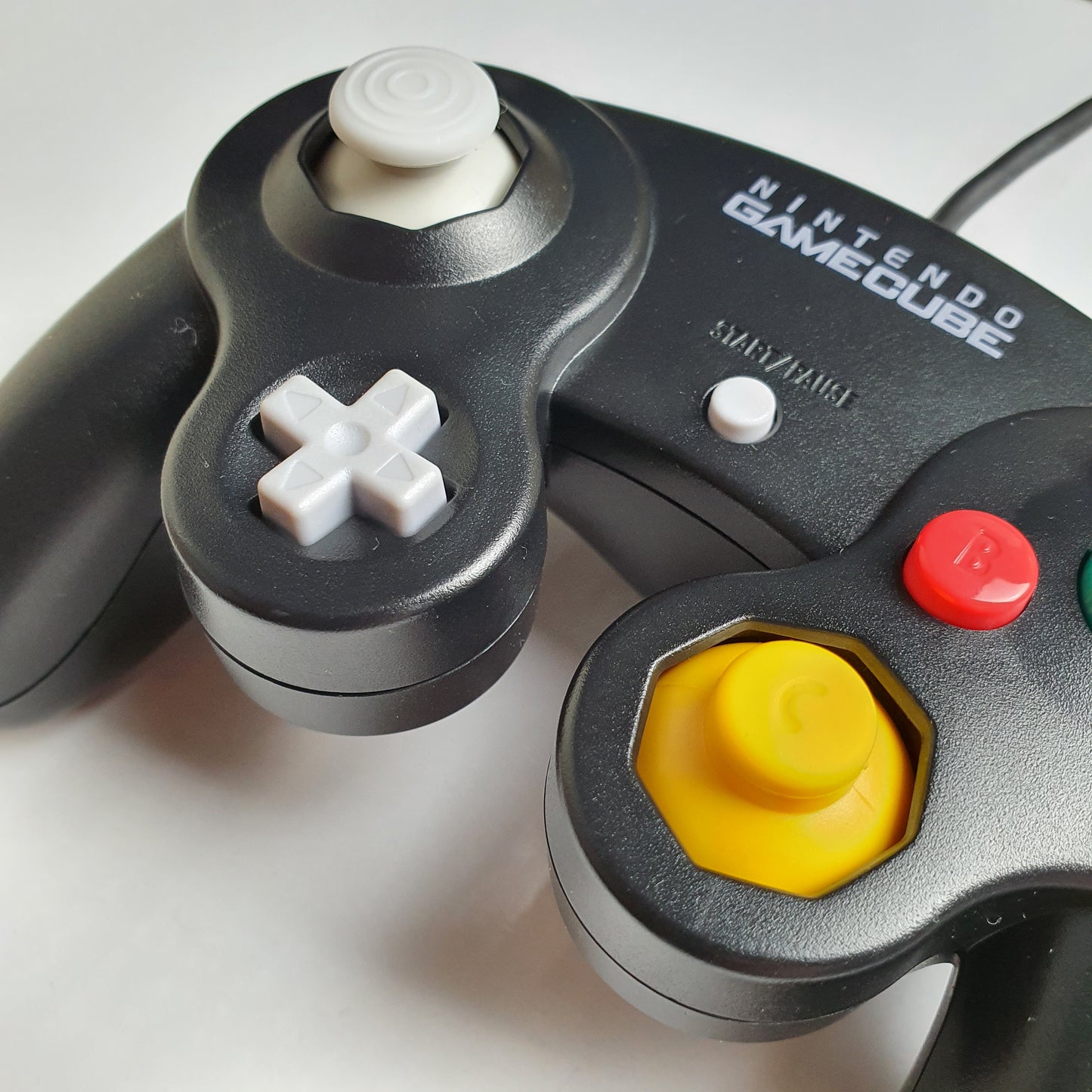 Official Nintendo GameCube Black Wired Controller DOL-003
