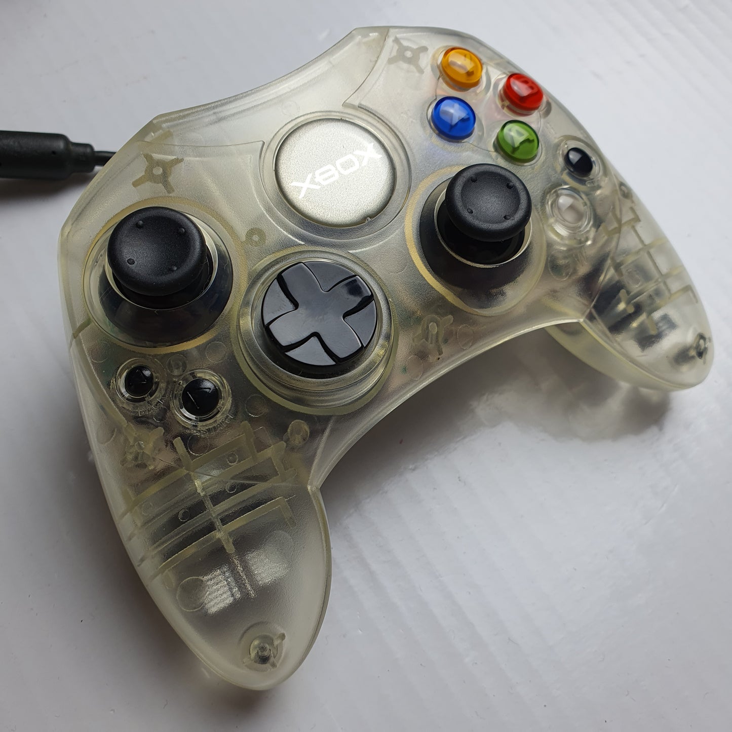 Official Microsoft Xbox (Original) S Wired Crystal Controller