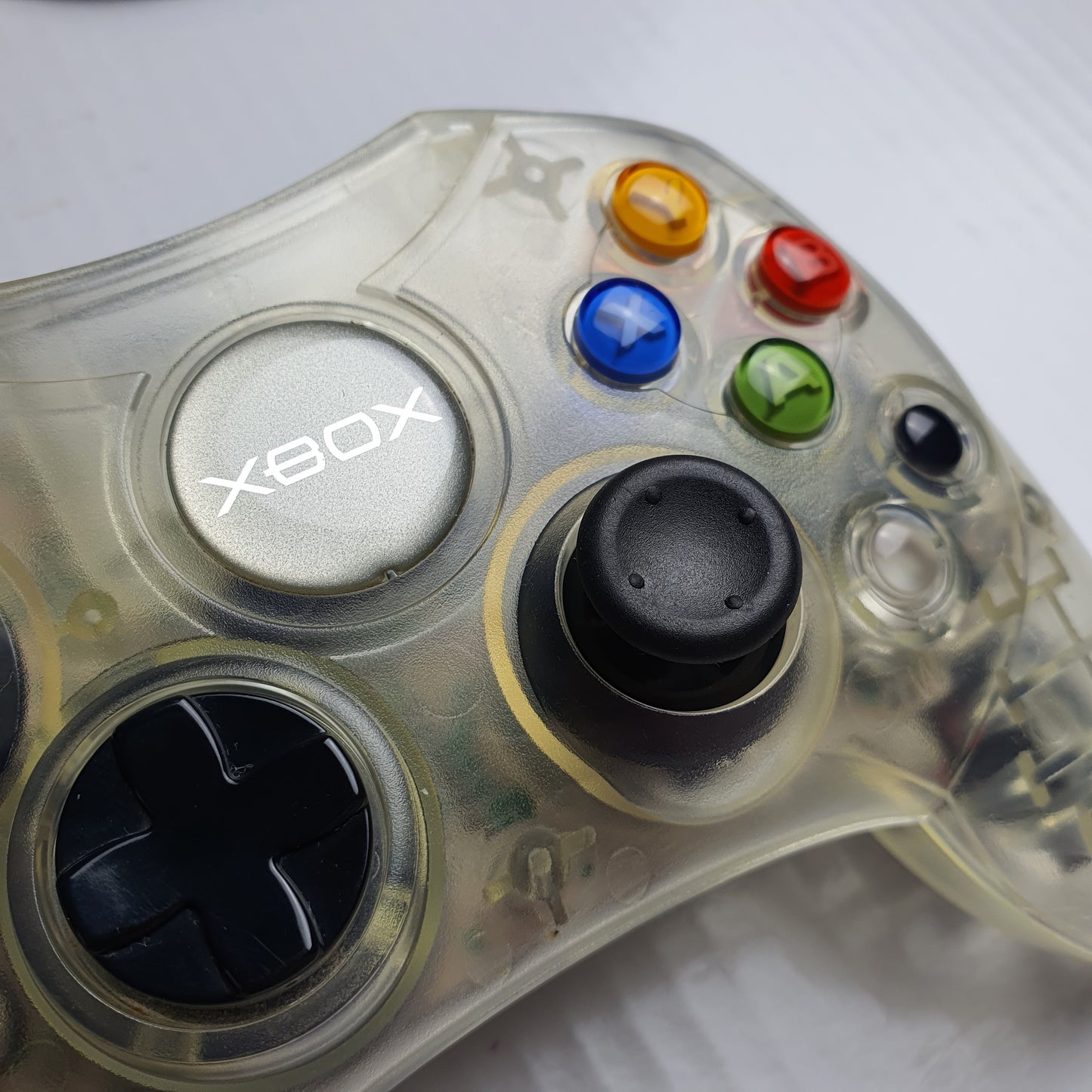 Official Microsoft Xbox (Original) S Wired Crystal Controller