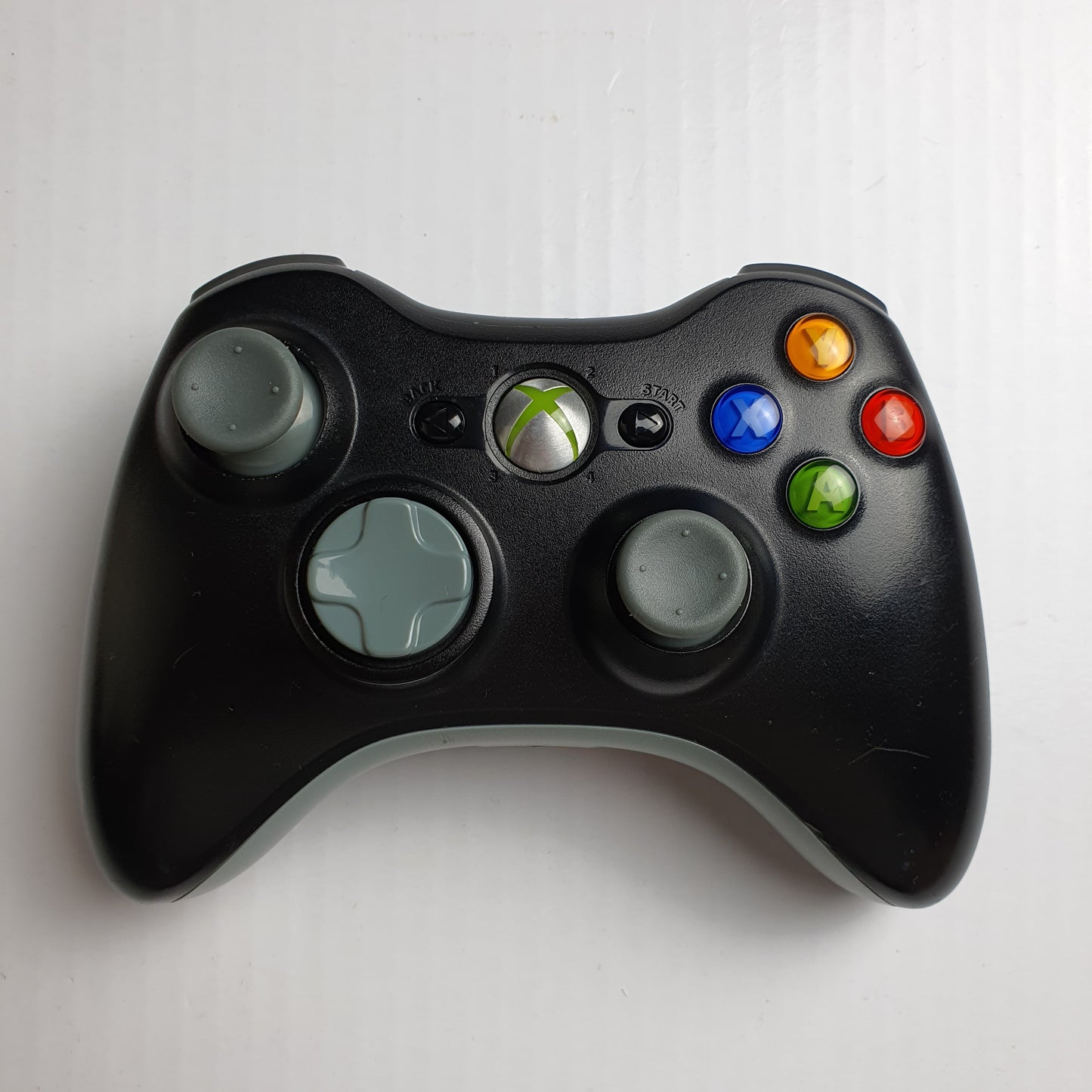 Official Microsoft Xbox 360 Wireless Black Controller