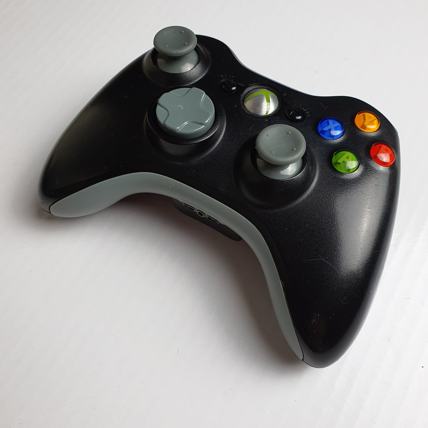 Official Microsoft Xbox 360 Wireless Black Controller