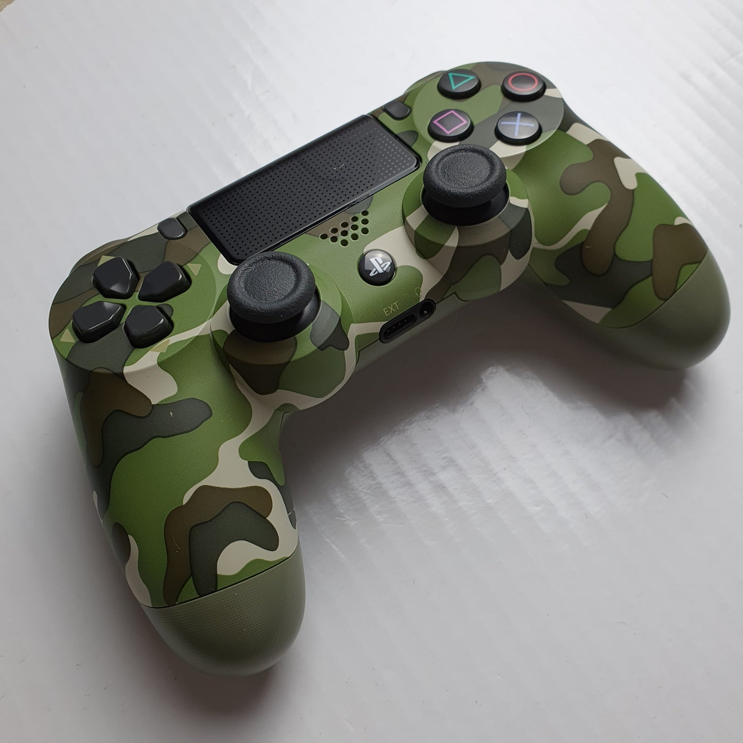 Official Sony PlayStation PS4 Green Camouflage Dualshock 4 Wireless Controller