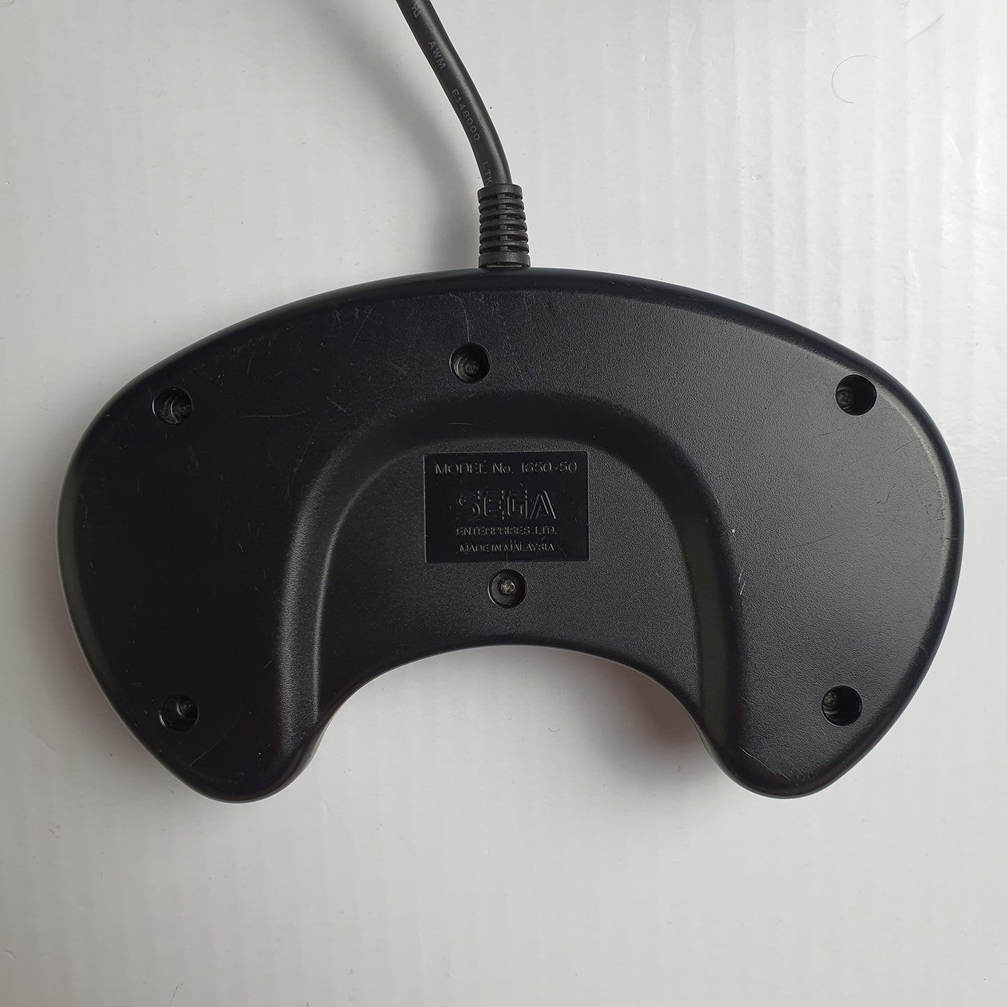Official Sega Mega Drive Wired Black/Red Controller 1650-50
