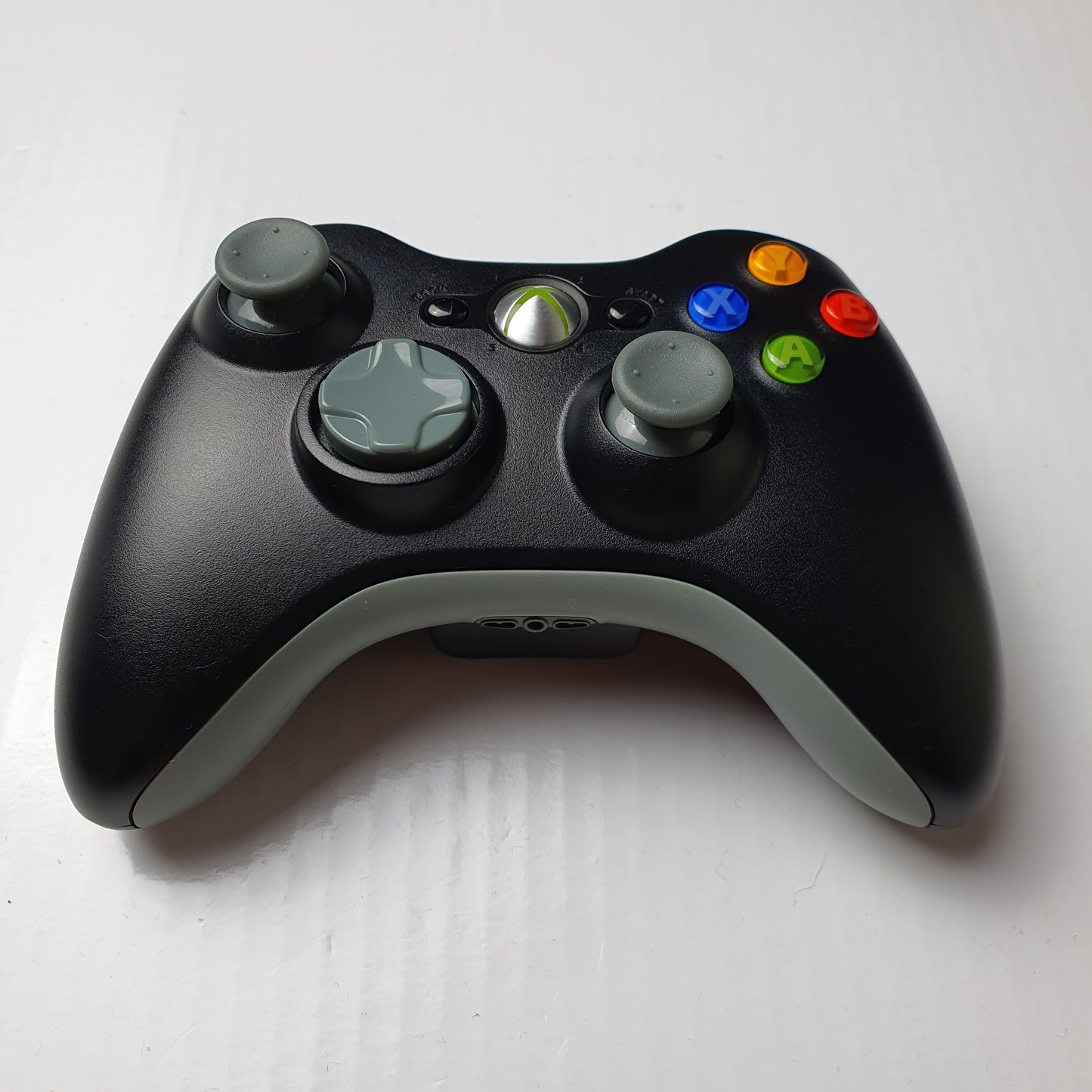 Official Microsoft Xbox 360 Wireless Black Controller