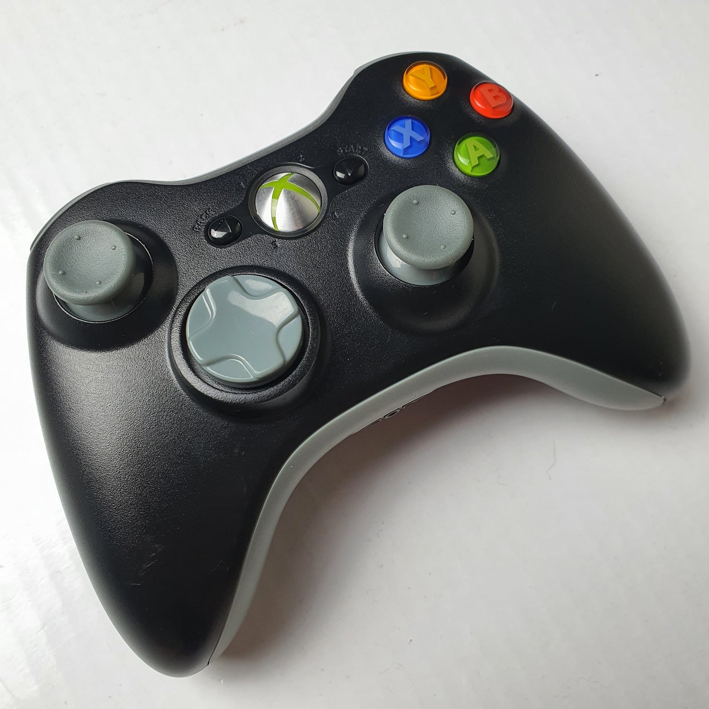 Official Microsoft Xbox 360 Wireless Black Controller