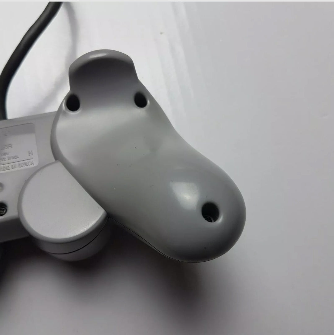 Official Sony PlayStation PS1 DualShock Grey Controller SCPH-1200