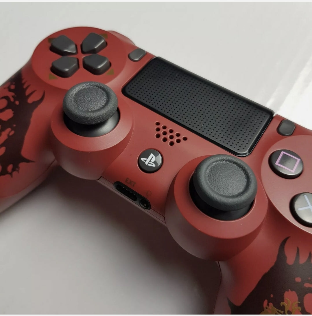 Official Sony PlayStation PS4 DualShock 4 Limited Edition Monster Hunter World Controller JDM-055