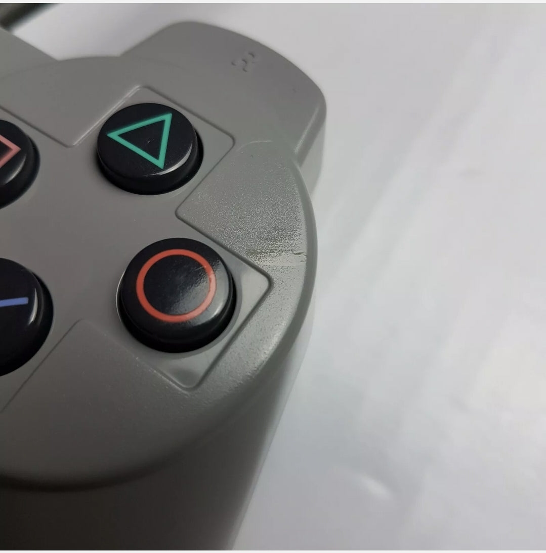 Official Sony PlayStation PS1 Controller Grey