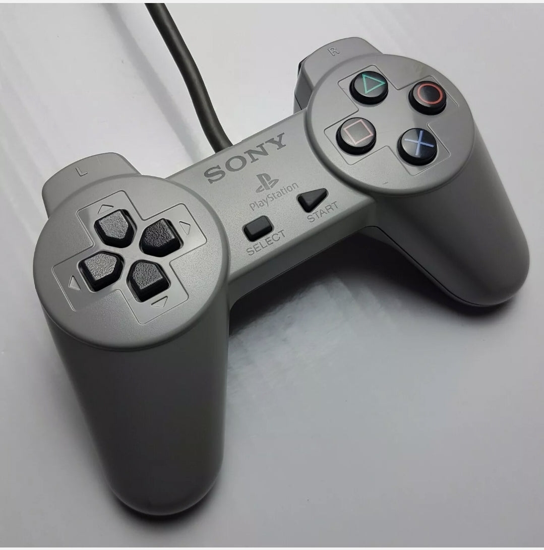 Official Sony PlayStation PS1 Controller Grey
