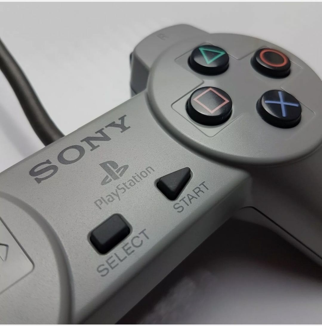 Official Sony PlayStation PS1 Controller Grey