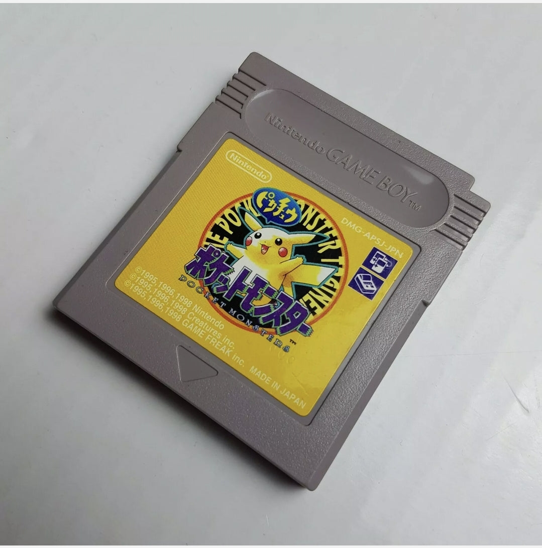 🇯🇵 Pokémon: Yellow Version (Japanese) | Nintendo Game Boy