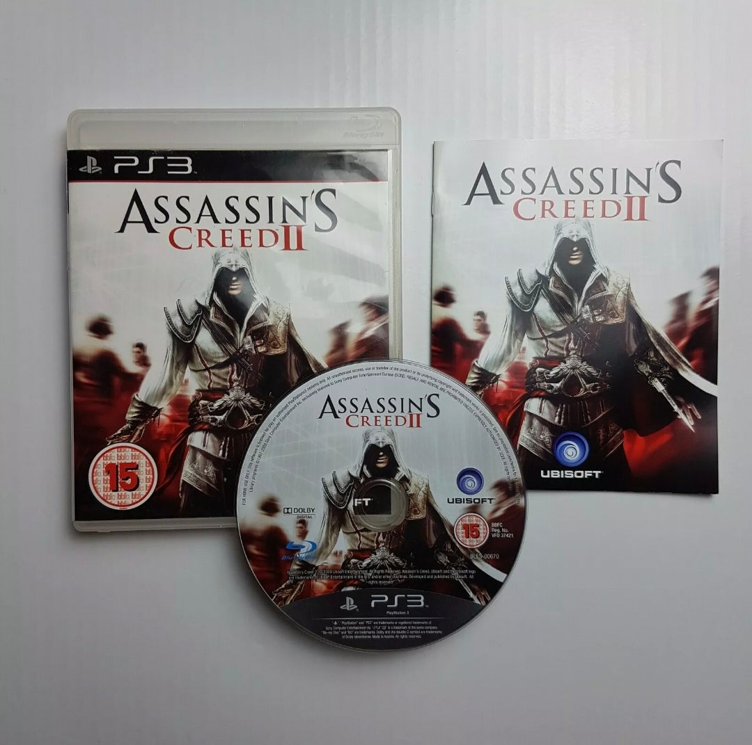 Assassin's Creed II | Sony PlayStation 3 | PS3 | 2009 | Tested