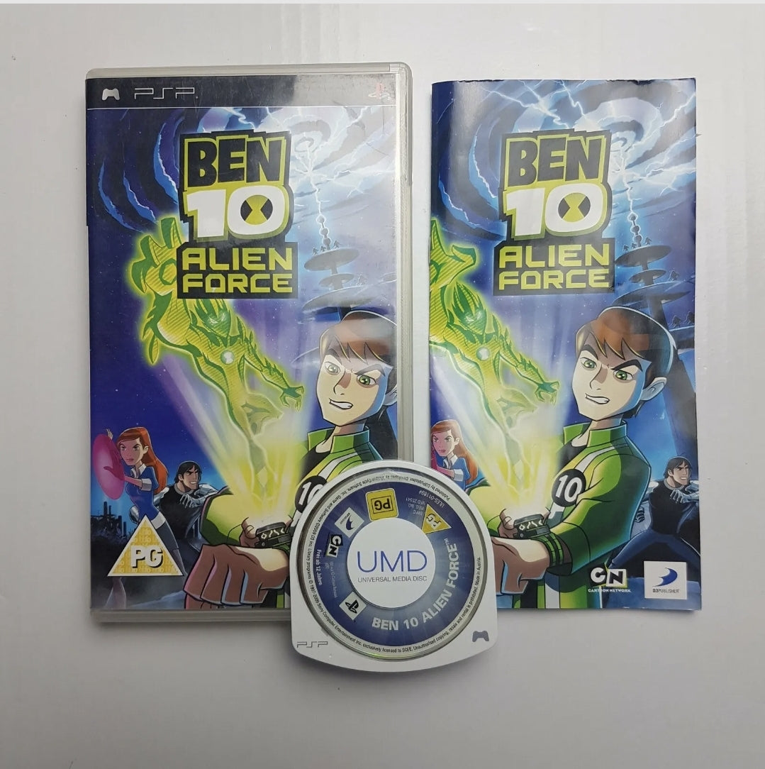 PSP Ben 10 Set of 4 Complete Games