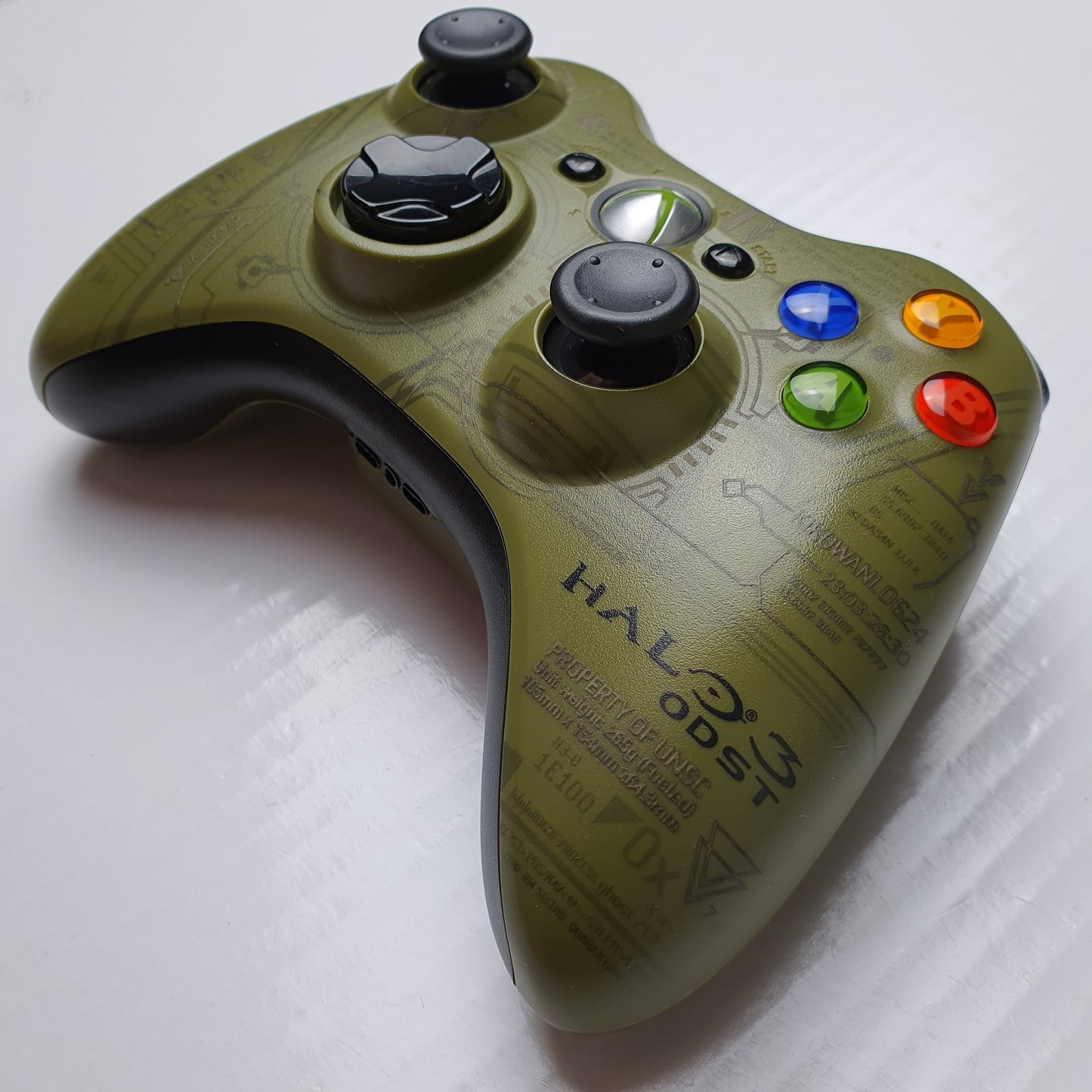 Official Microsoft Xbox 360 Limited Edition 'Halo 3: ODST' Wireless Controller