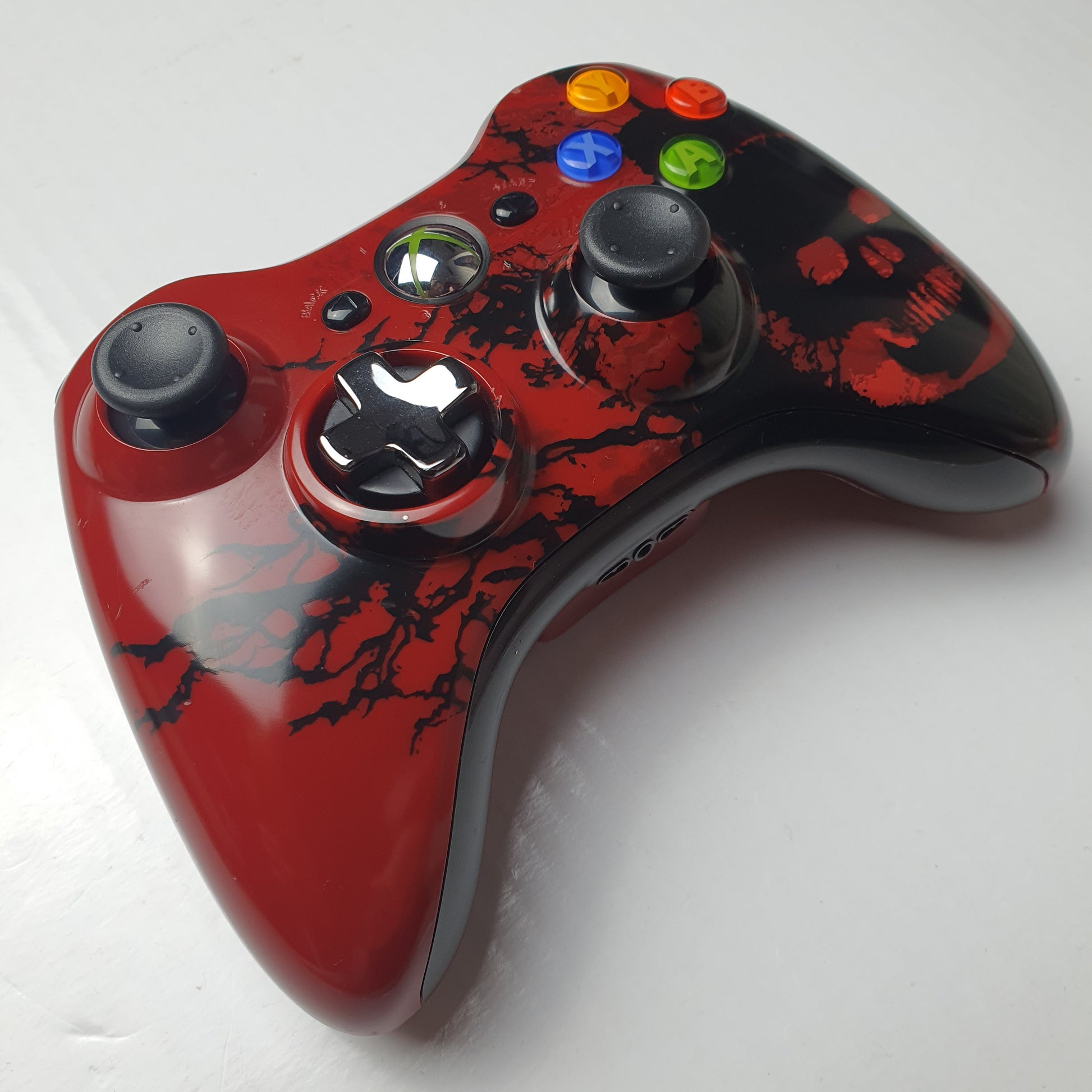 gears of war xbox 360 controller Official Xbox 360 Limited Edition 'Gears Of War 3' Wireless Controller – Dogghead Tech