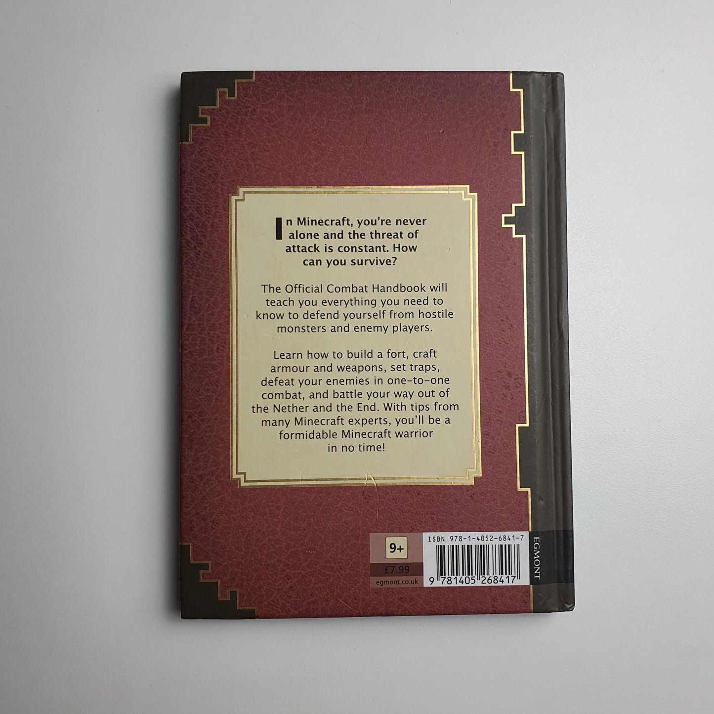 Official Minecraft 'Combat Handbook' Mojang